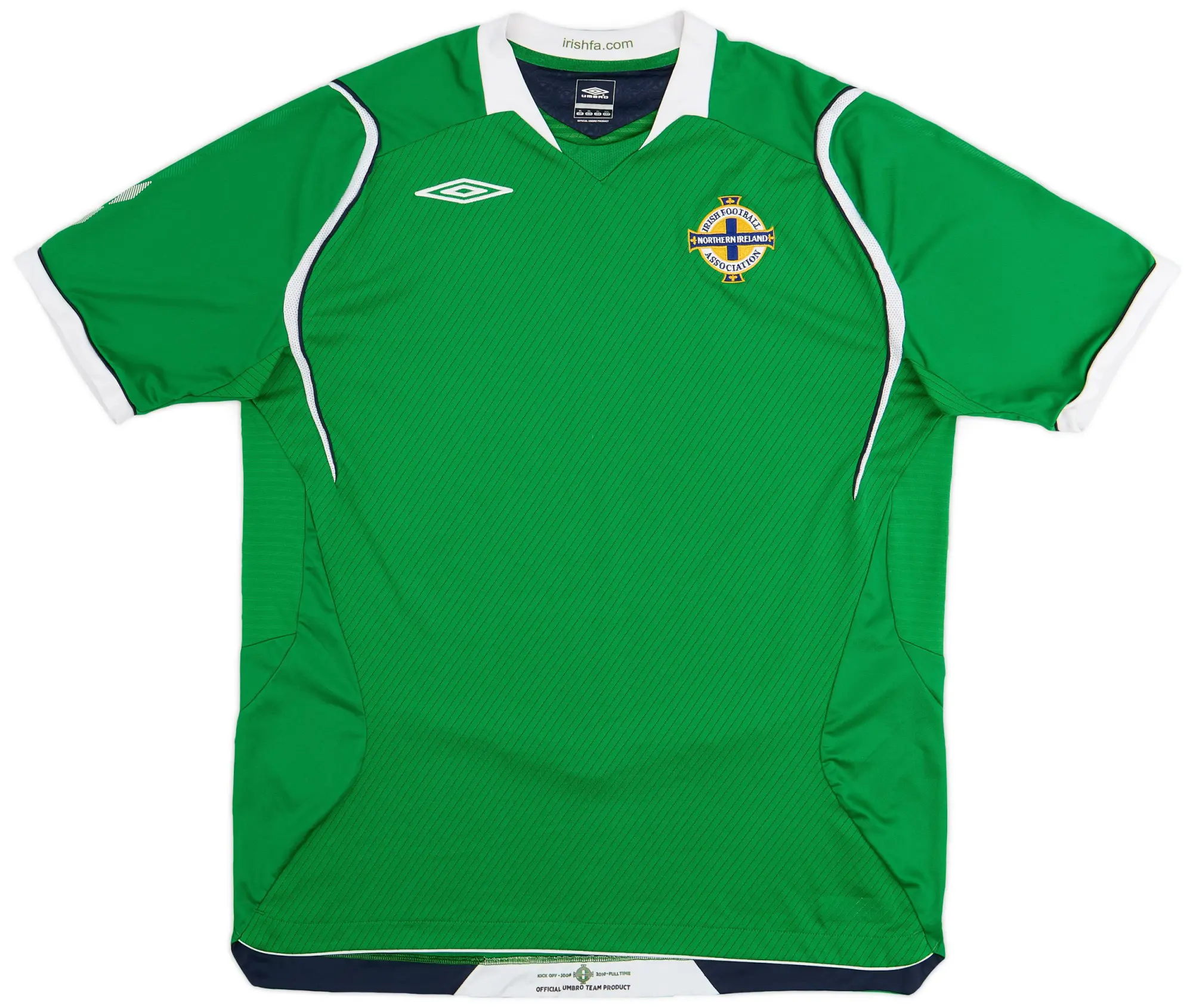 Umbro 2008-10 Northern Ireland Home Shirt - 8/10 - (XL)