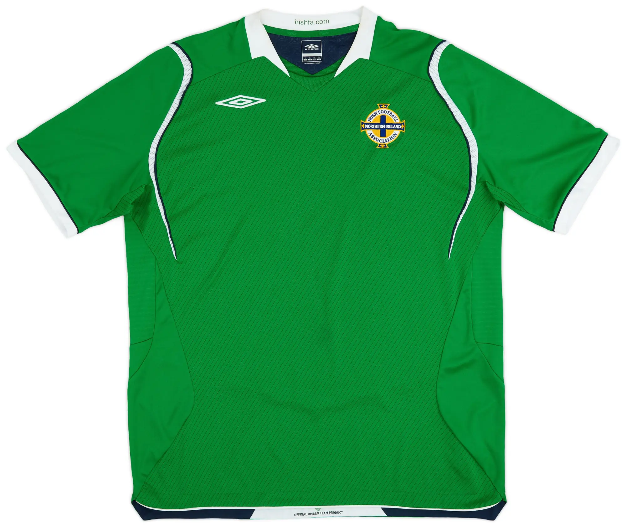 Umbro 2008-10 Northern Ireland Home Shirt - 8/10 - (XL)