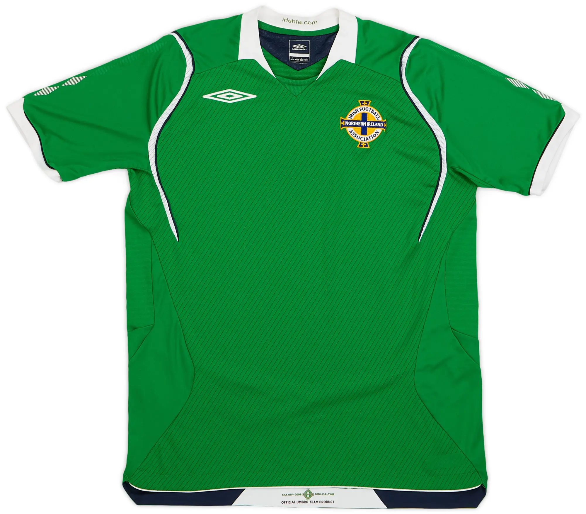 Umbro 2008-10 Northern Ireland Home Shirt - 9/10 - (M)