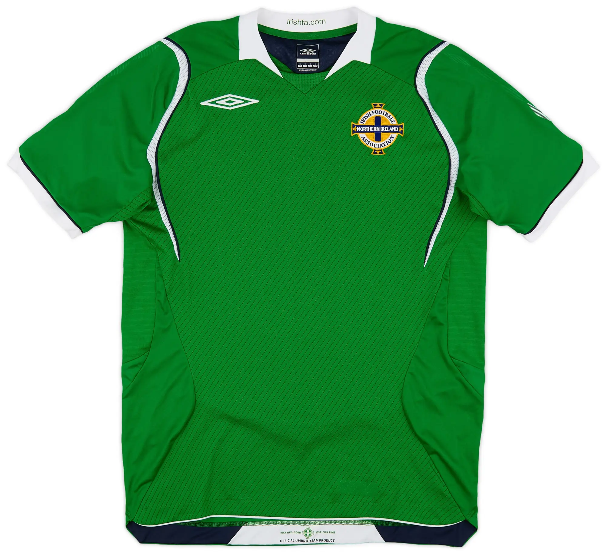 Umbro 2008-10 Northern Ireland Home Shirt - 8/10 - (S)