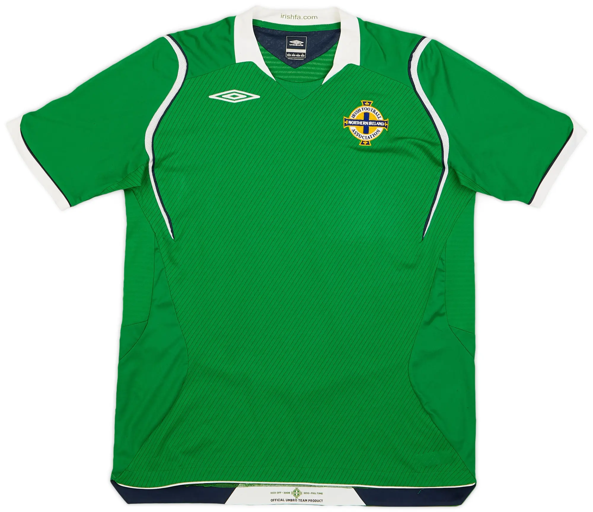 Umbro 2008-10 Northern Ireland Home Shirt - 8/10 - (L)