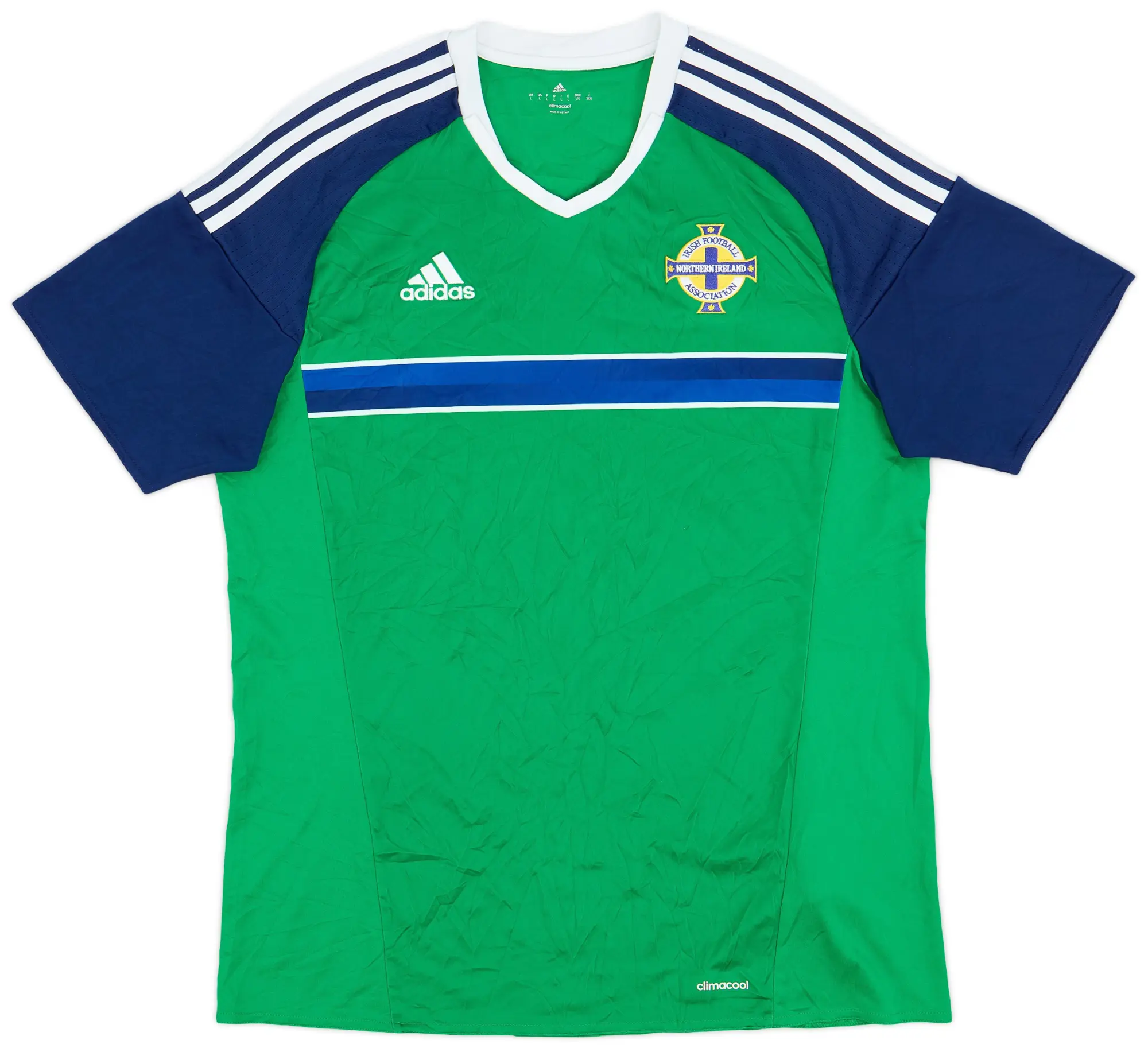 Umbro 2016-17 Northern Ireland Home Shirt - 9/10 - (L)