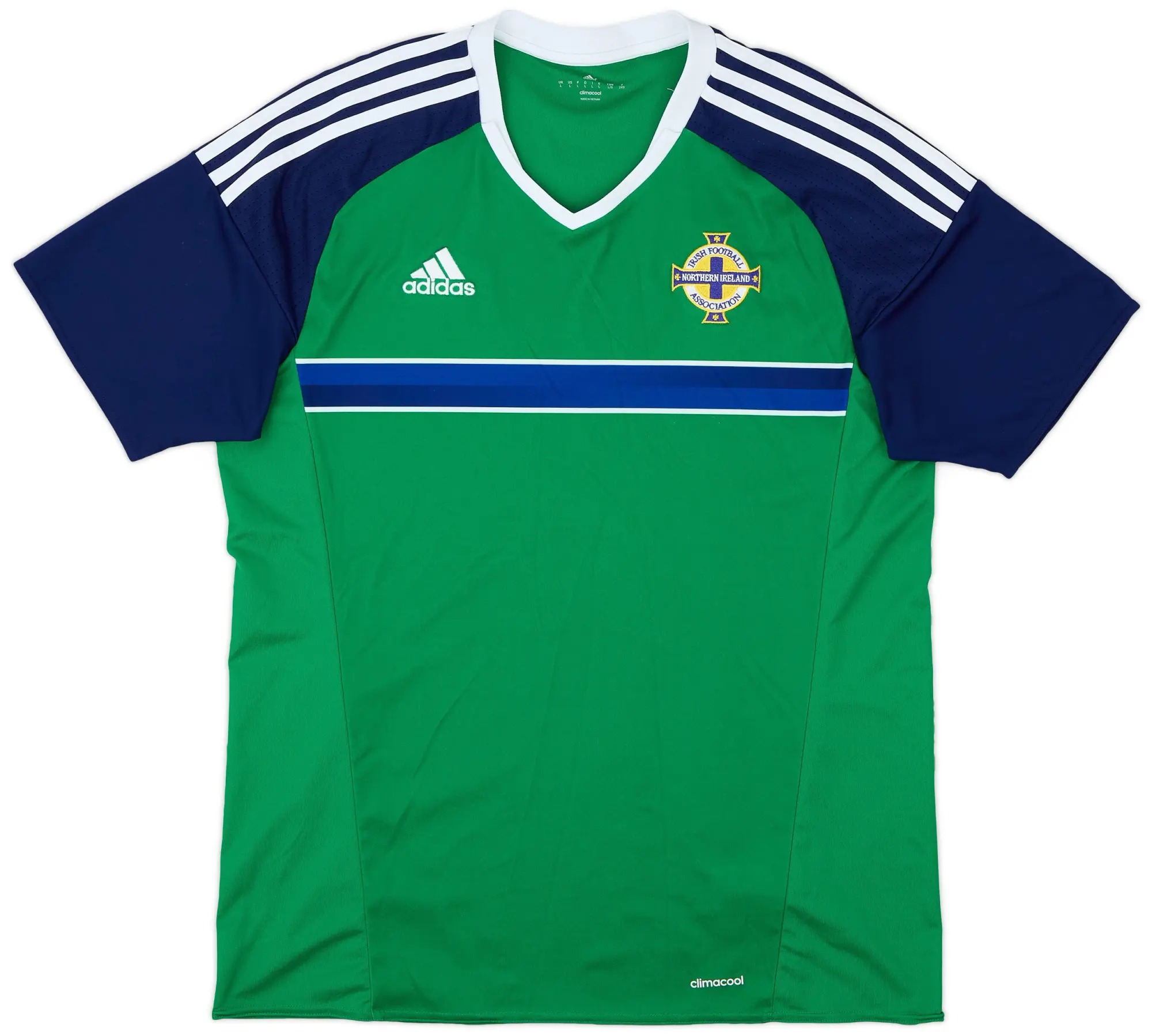 Umbro 2016-17 Northern Ireland Home Shirt - 8/10 - (L)