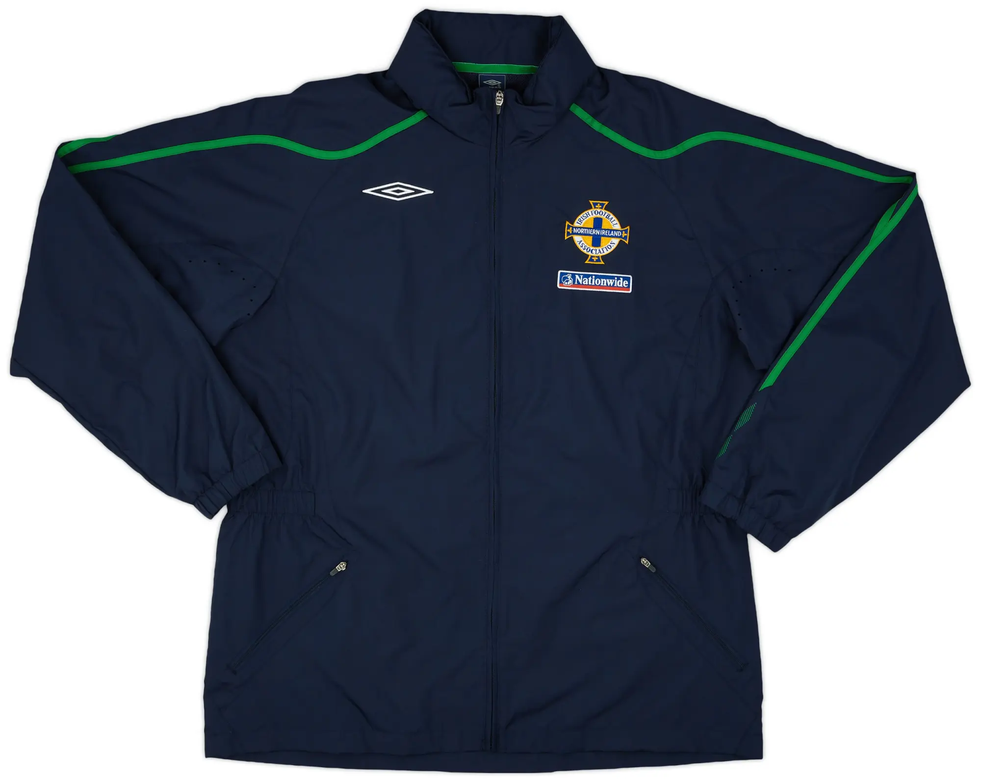 2007-09 Northern Ireland Umbro Padded Bench Coat - 8/10 - (XL)