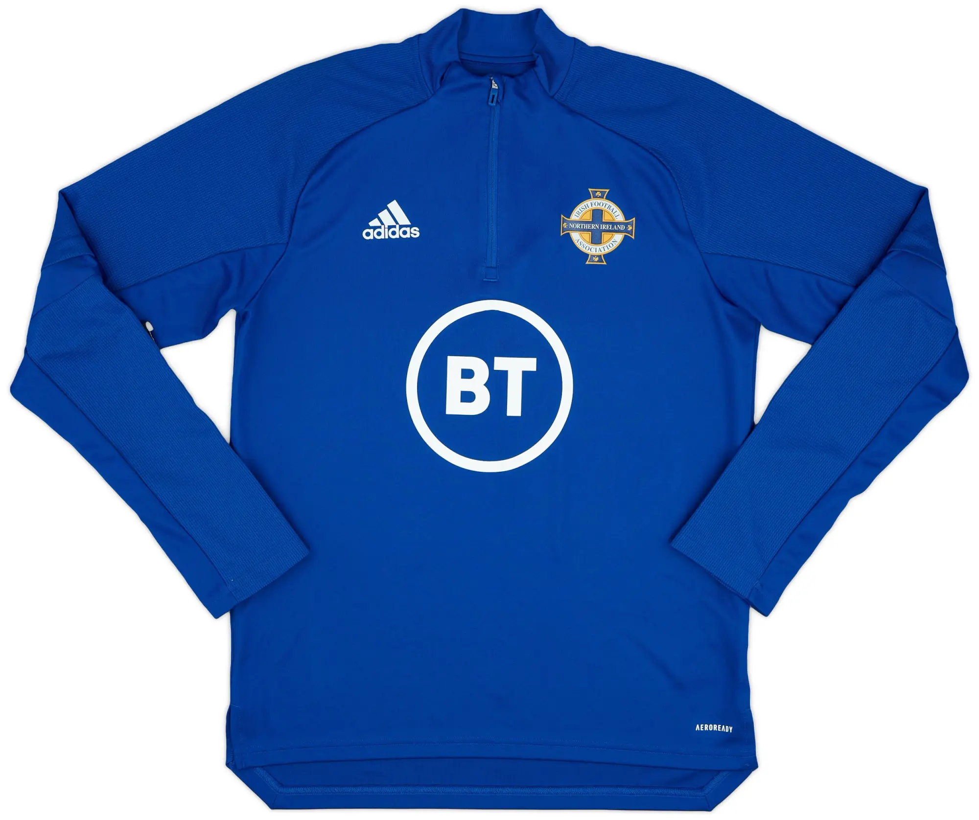 2019-20 Northern Ireland adidas 1/4 Zip Training Top - 9/10 - (M)