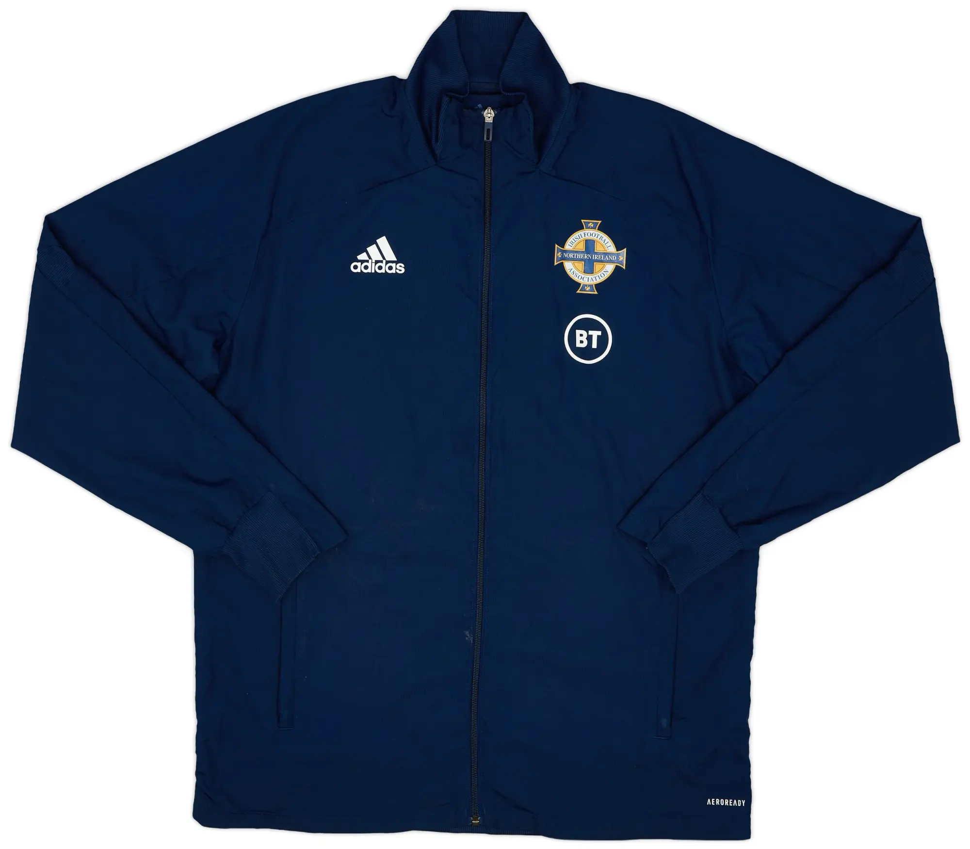 2019-20 Northern Ireland adidas Track Jacket - 9/10 - (L)