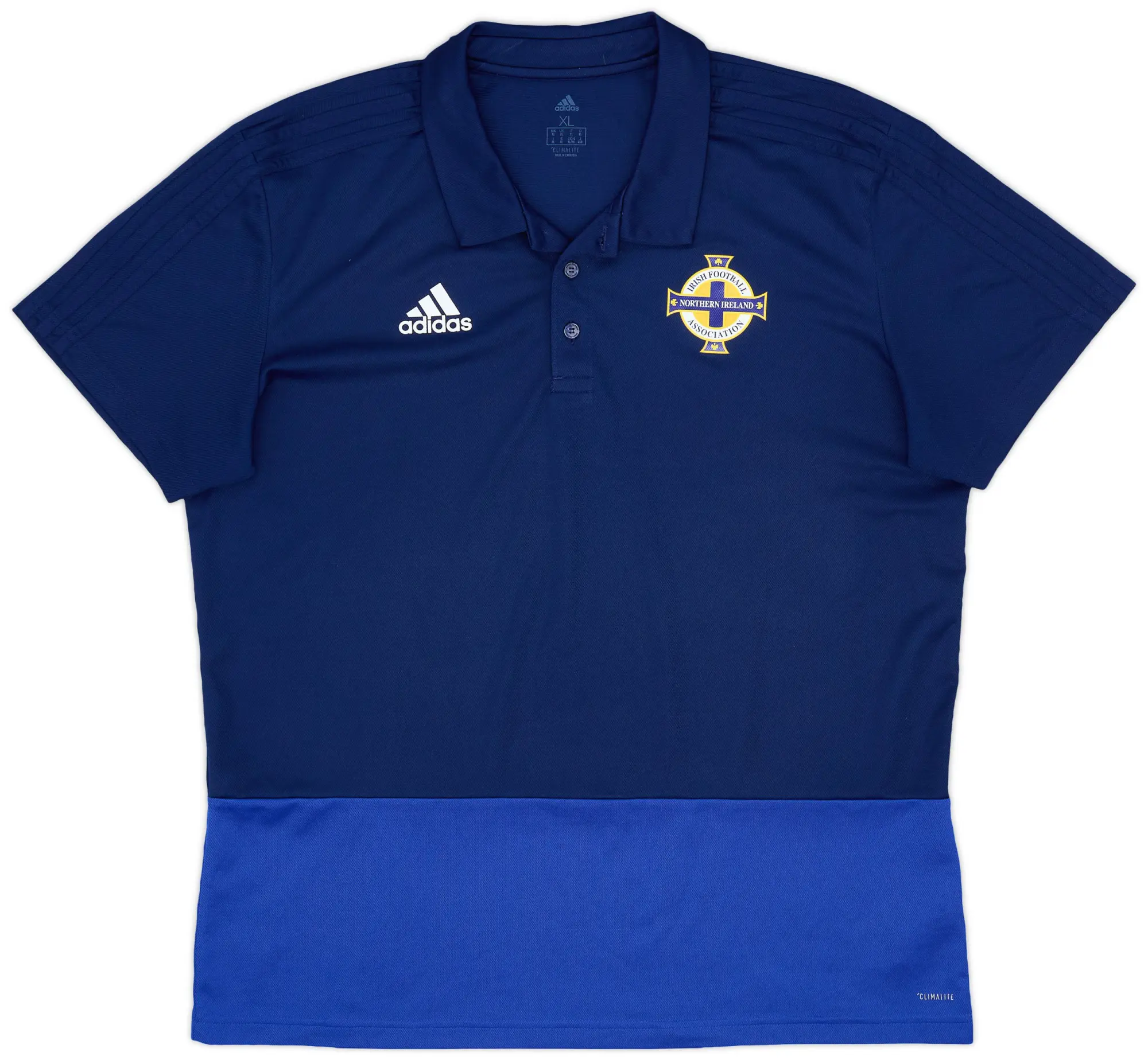 2017-18 Northern Ireland adidas Polo Shirt - 8/10 - (XL)