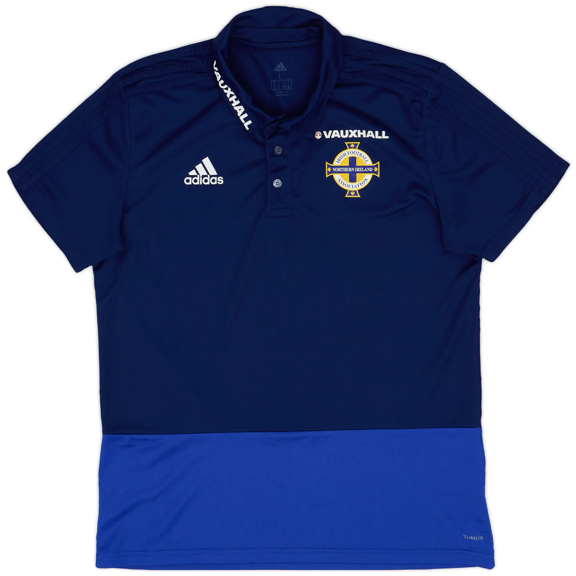 2017-18 Northern Ireland adidas Polo Shirt - 9/10 - (L)