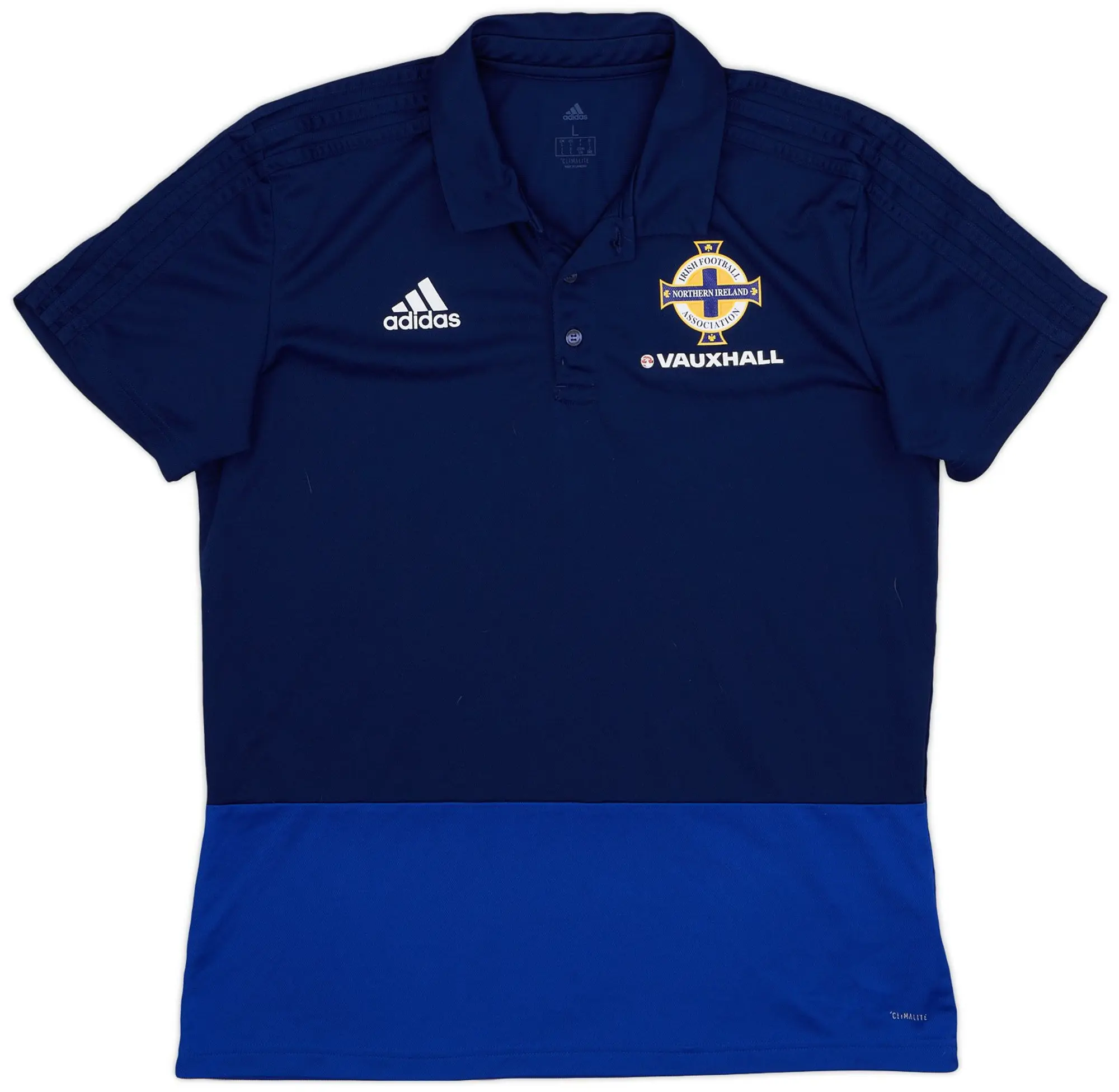 2017-18 Northern Ireland adidas Polo Shirt - 9/10 - (L)