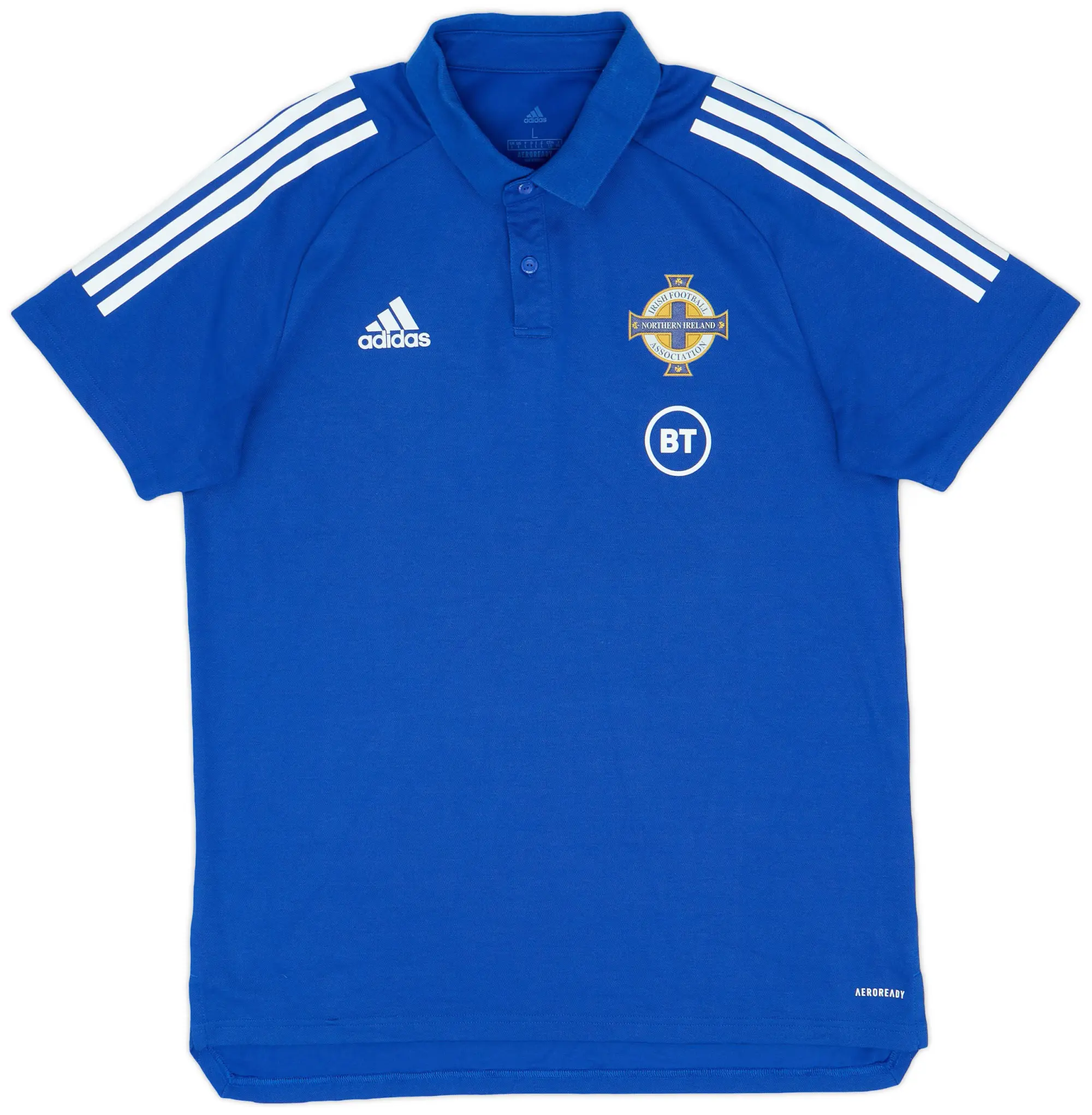 2019-20 Northern Ireland adidas Polo Shirt - 9/10 - (L)