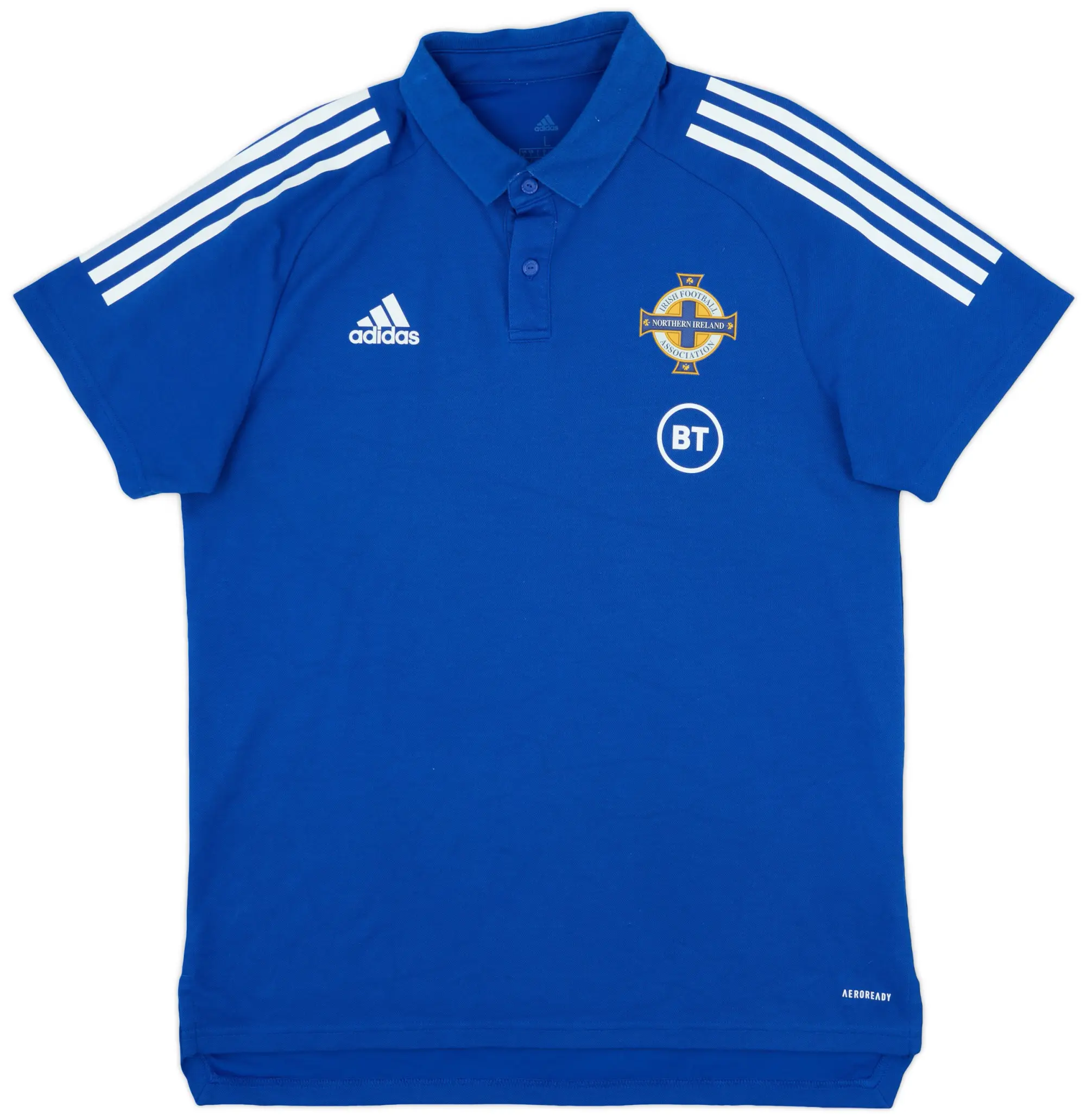 2019-20 Northern Ireland adidas Polo Shirt - 8/10 - (L)