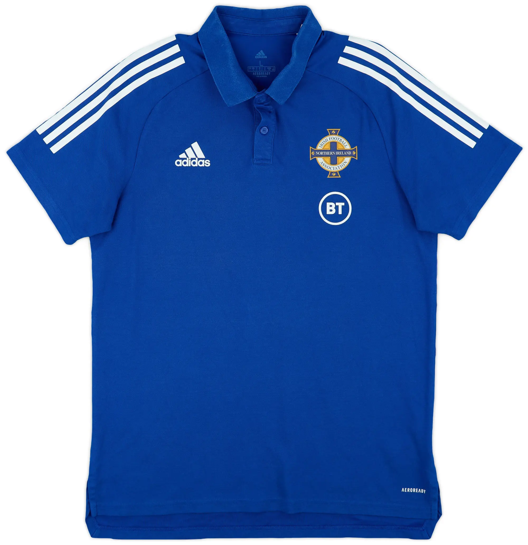 2019-20 Northern Ireland adidas Polo Shirt - 9/10 - (L)