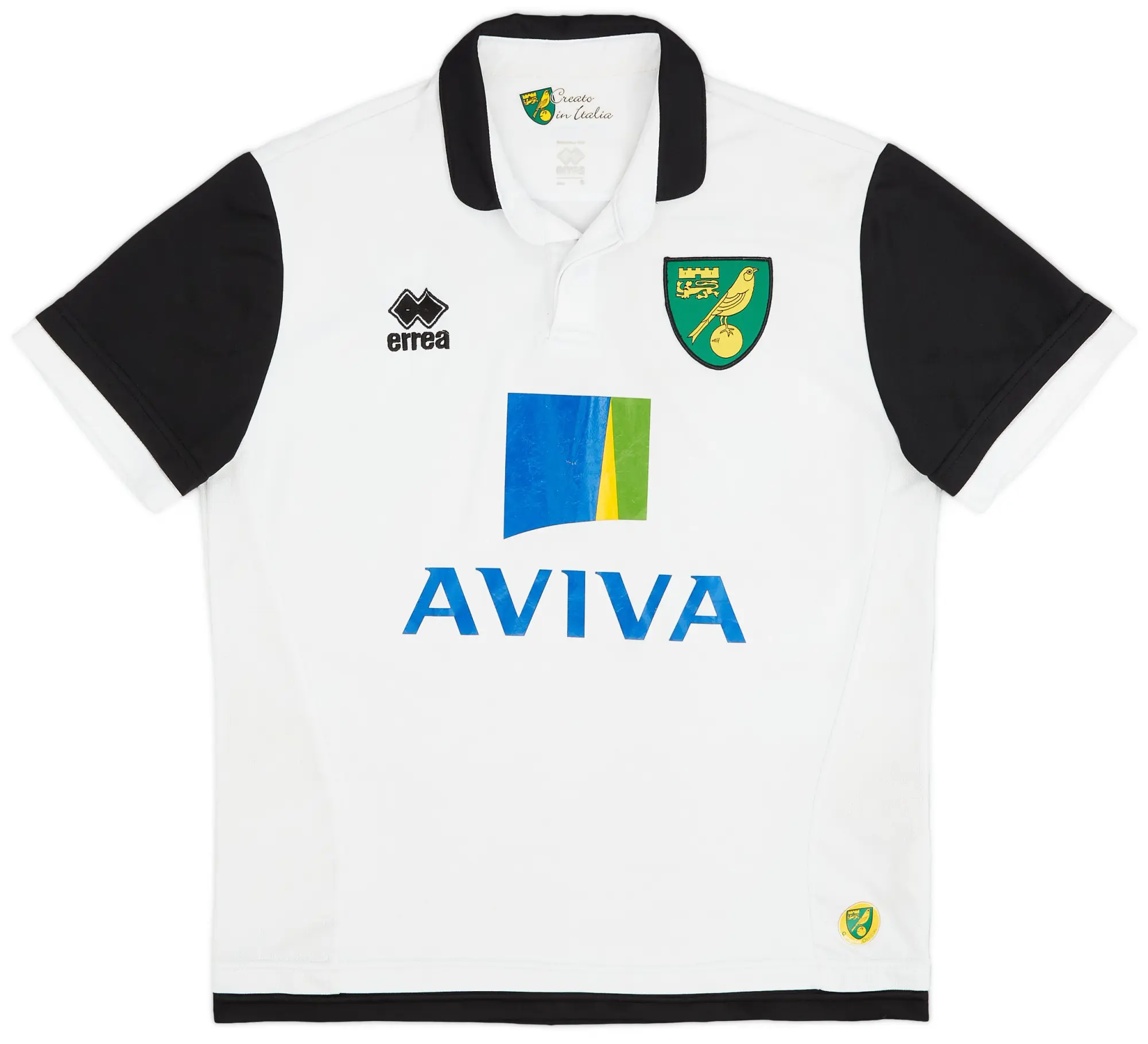 Errea 2013-14 Norwich Away Shirt - 7/10 - (S)