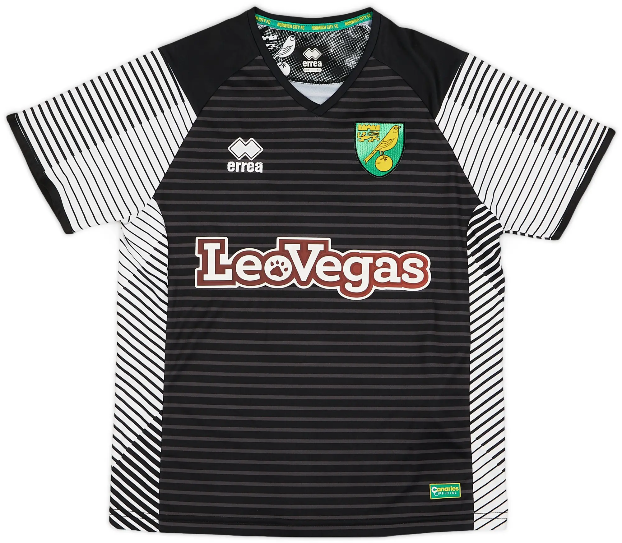 Errea 2017-18 Norwich Away Shirt - 9/10 - (S)