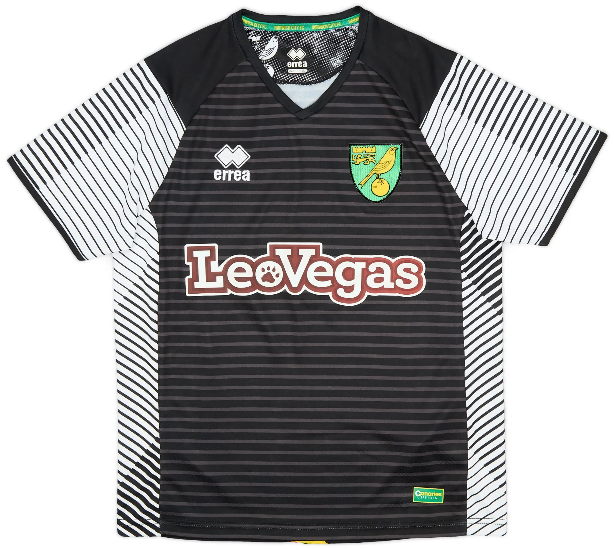 Errea 2017-18 Norwich Away Shirt - 7/10 - (S)