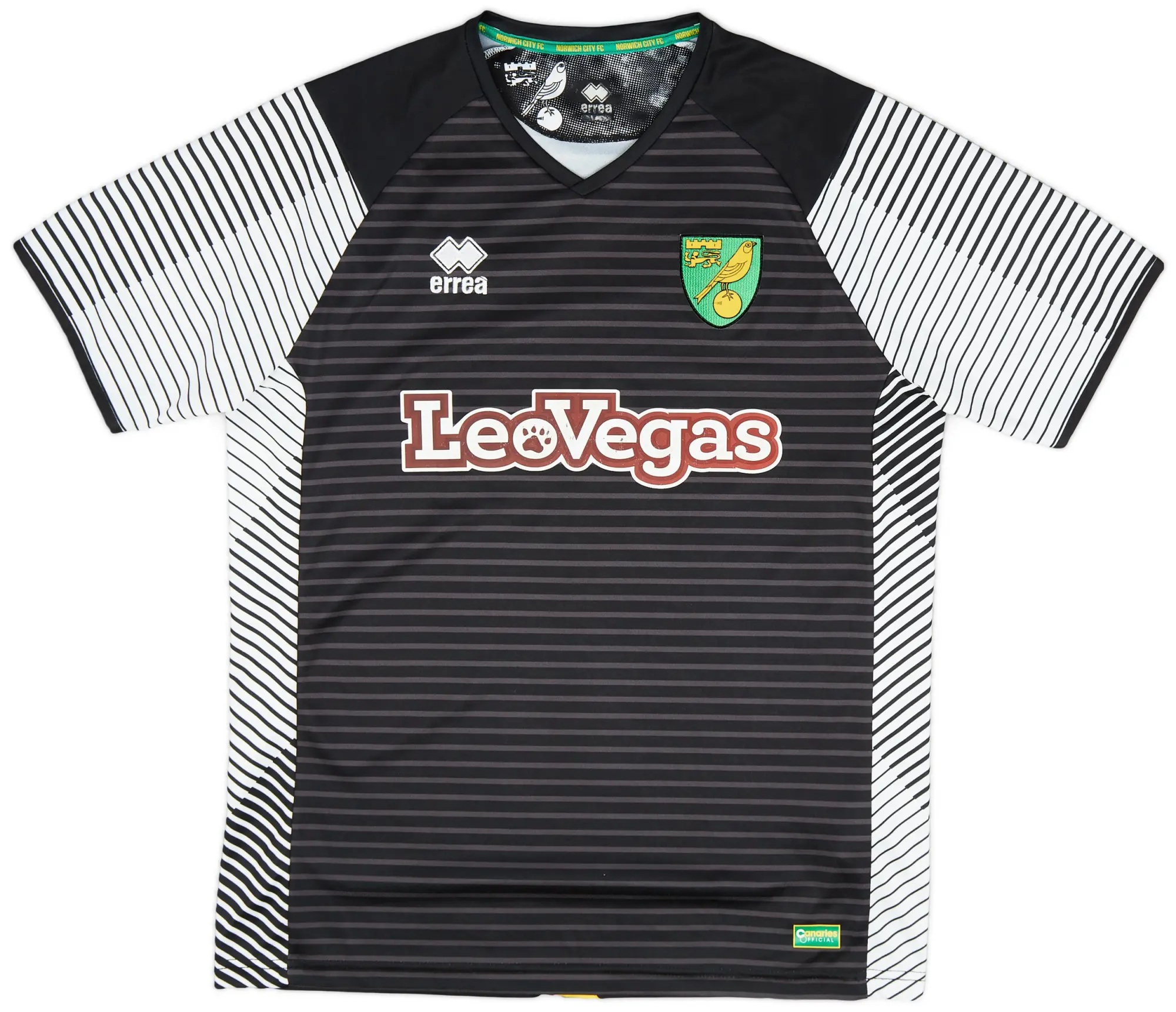 Errea 2017-18 Norwich Away Shirt - 7/10 - (XL)