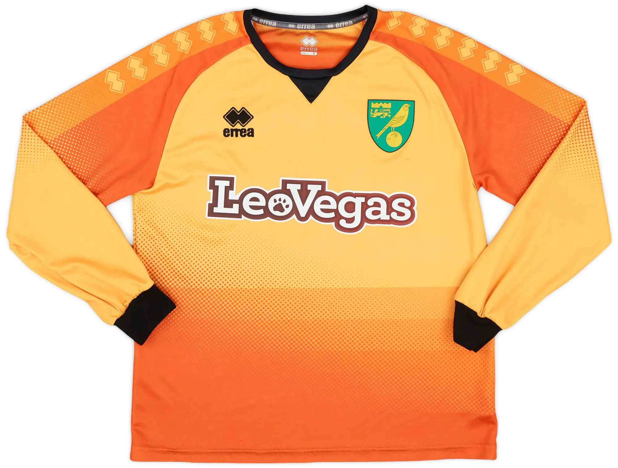 Errea 2018-19 Norwich GK Shirt - 6/10 - (S)