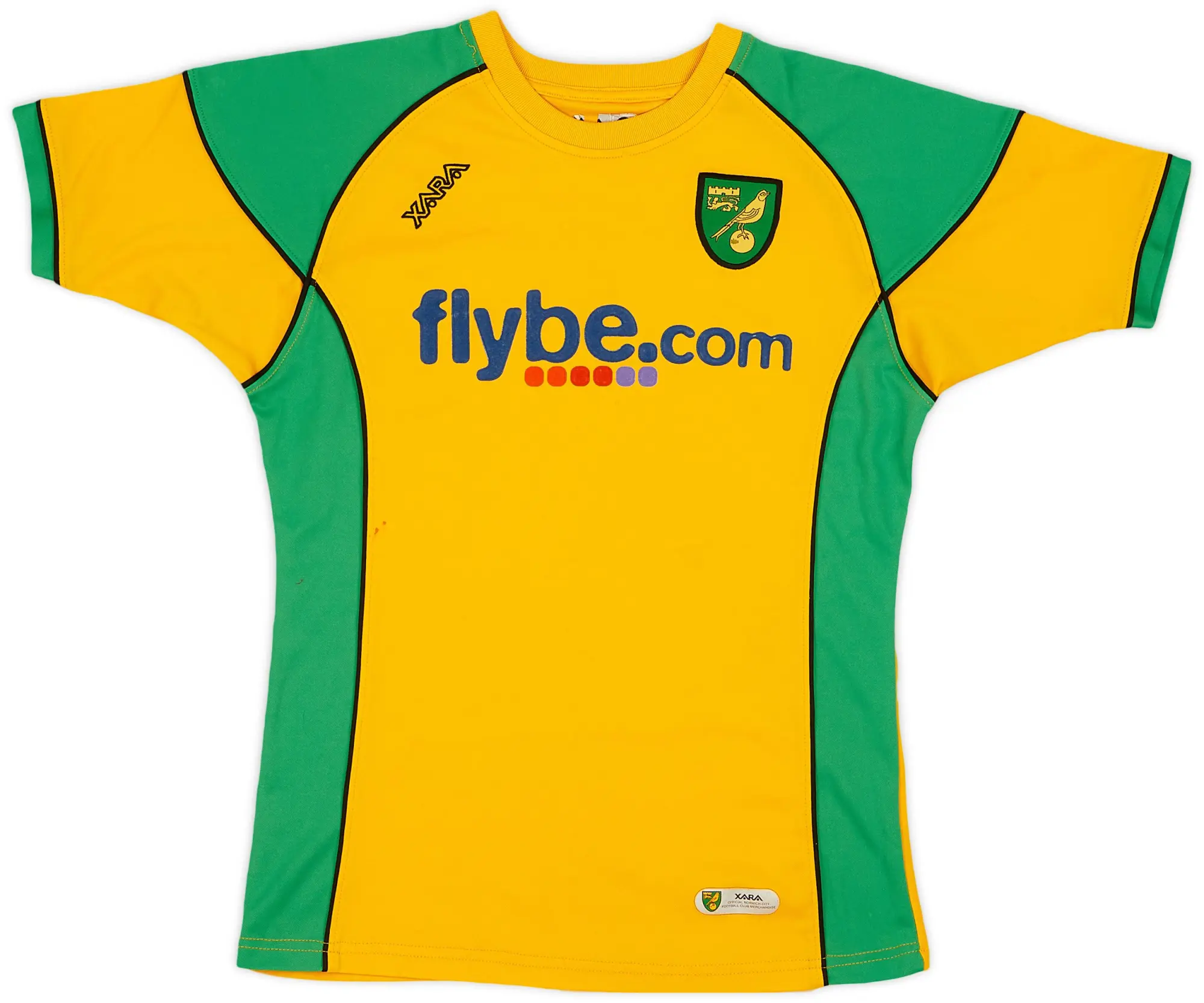 2006-08 Norwich Home Shirt - 7/10 - (XL.Boys)