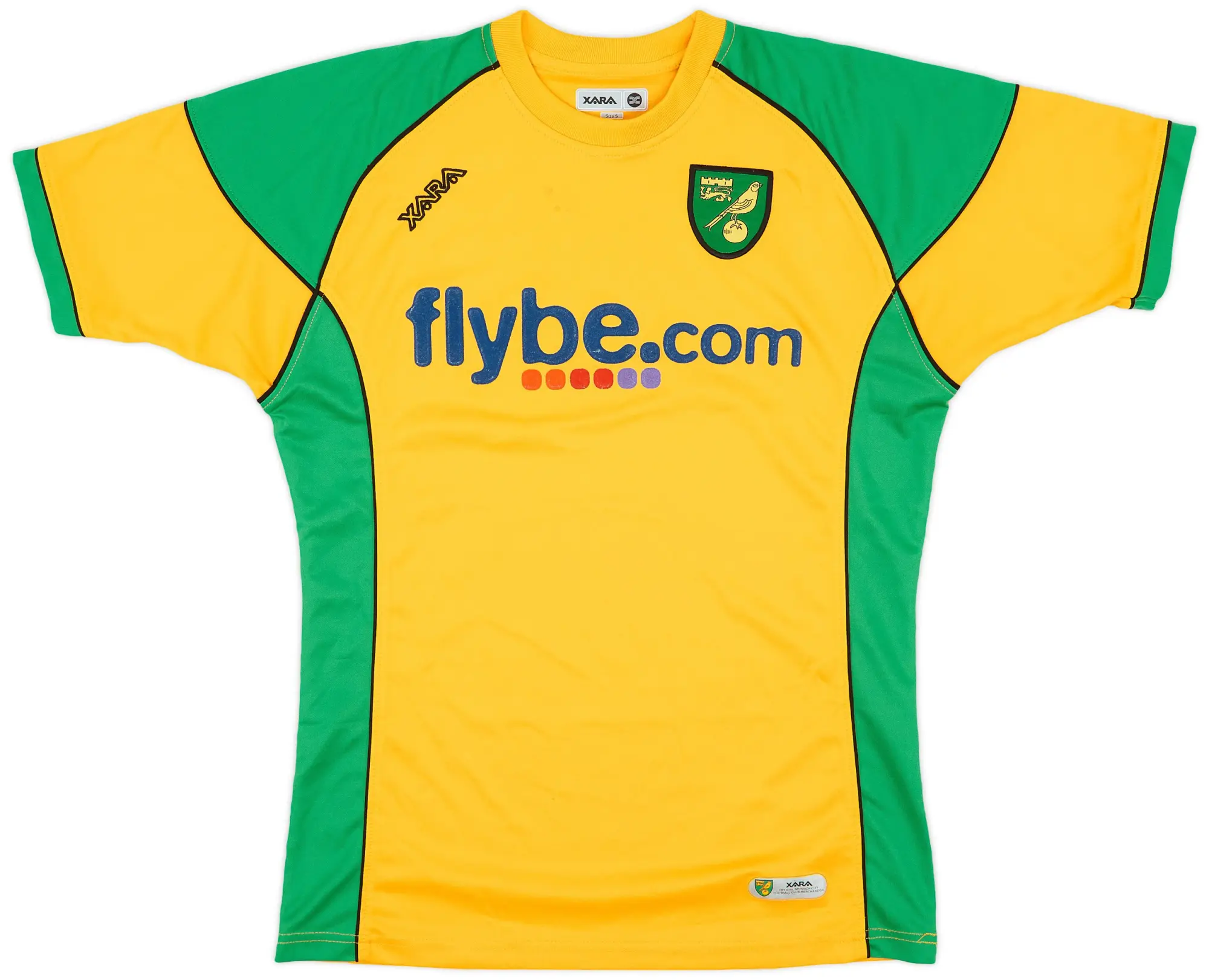 2006-08 Norwich Home Shirt - 6/10 - (S)