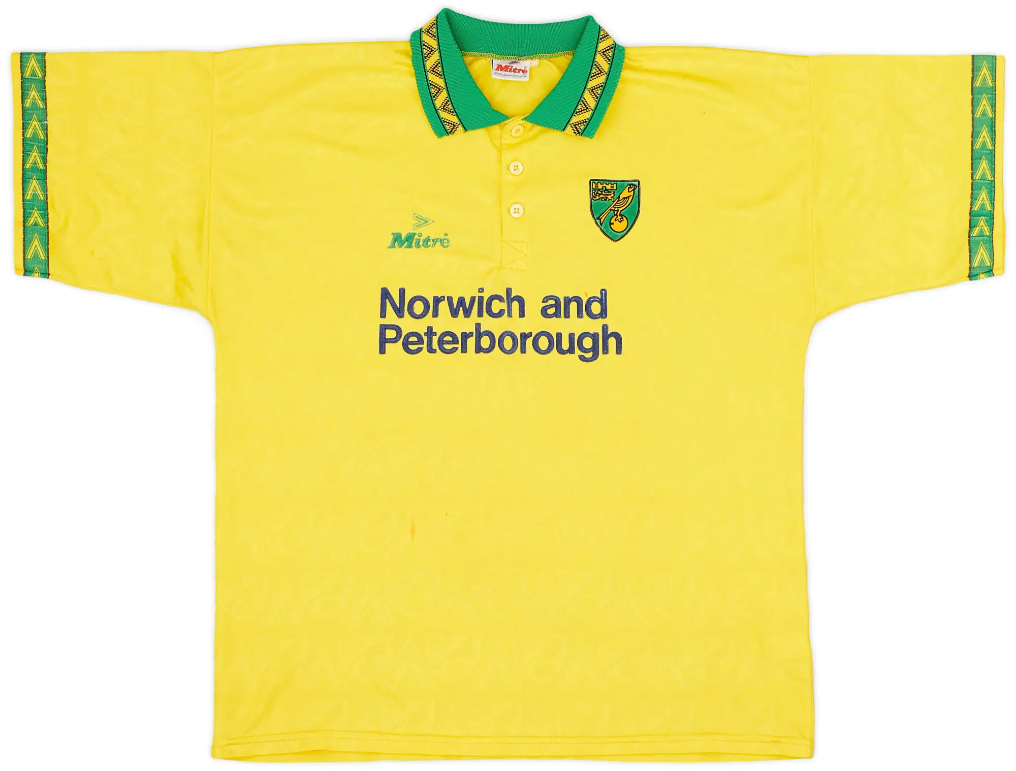1994-96 Norwich Home Shirt - 8/10 - (XL)