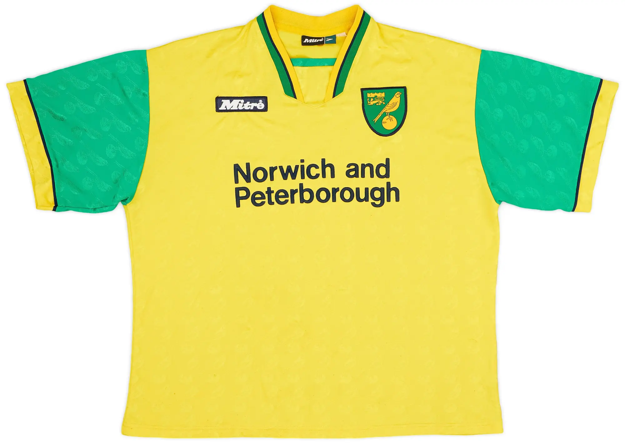 1996-97 Norwich Home Shirt - 8/10 - (XL)