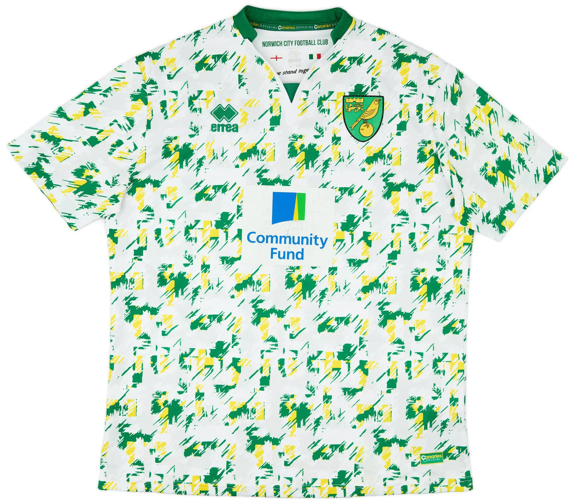 Errea 2016-17 Norwich Third Shirt - 6/10 - (XXL)