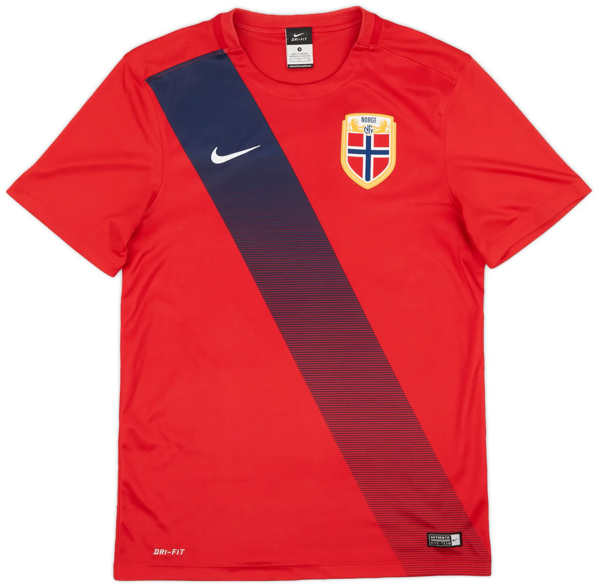 Nike 2015-16 Norway Home Shirt - 6/10 - (S)