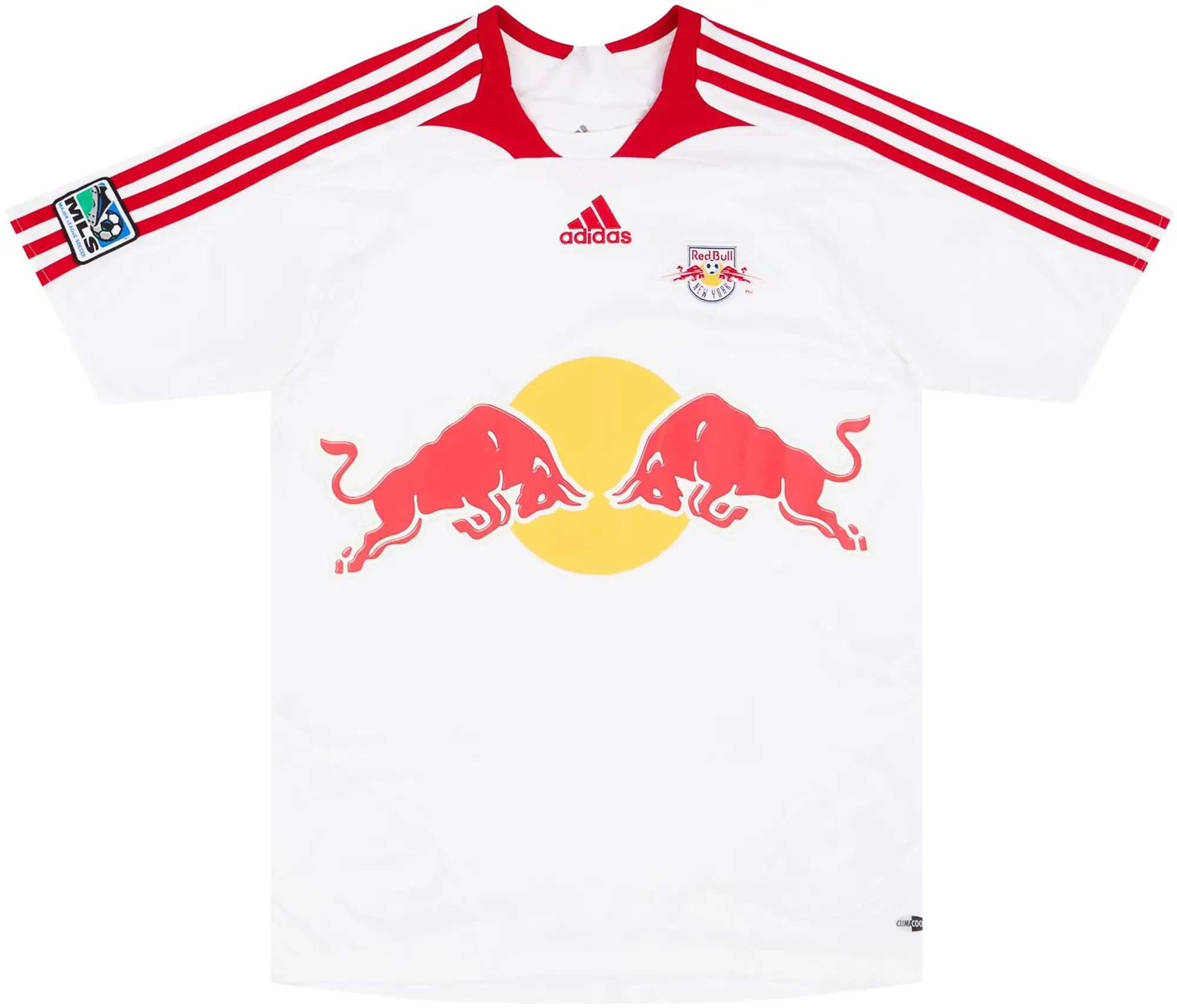 adidas 2007-08 New York Red Bulls Home Shirt - 6/10 - (XL.Boys)