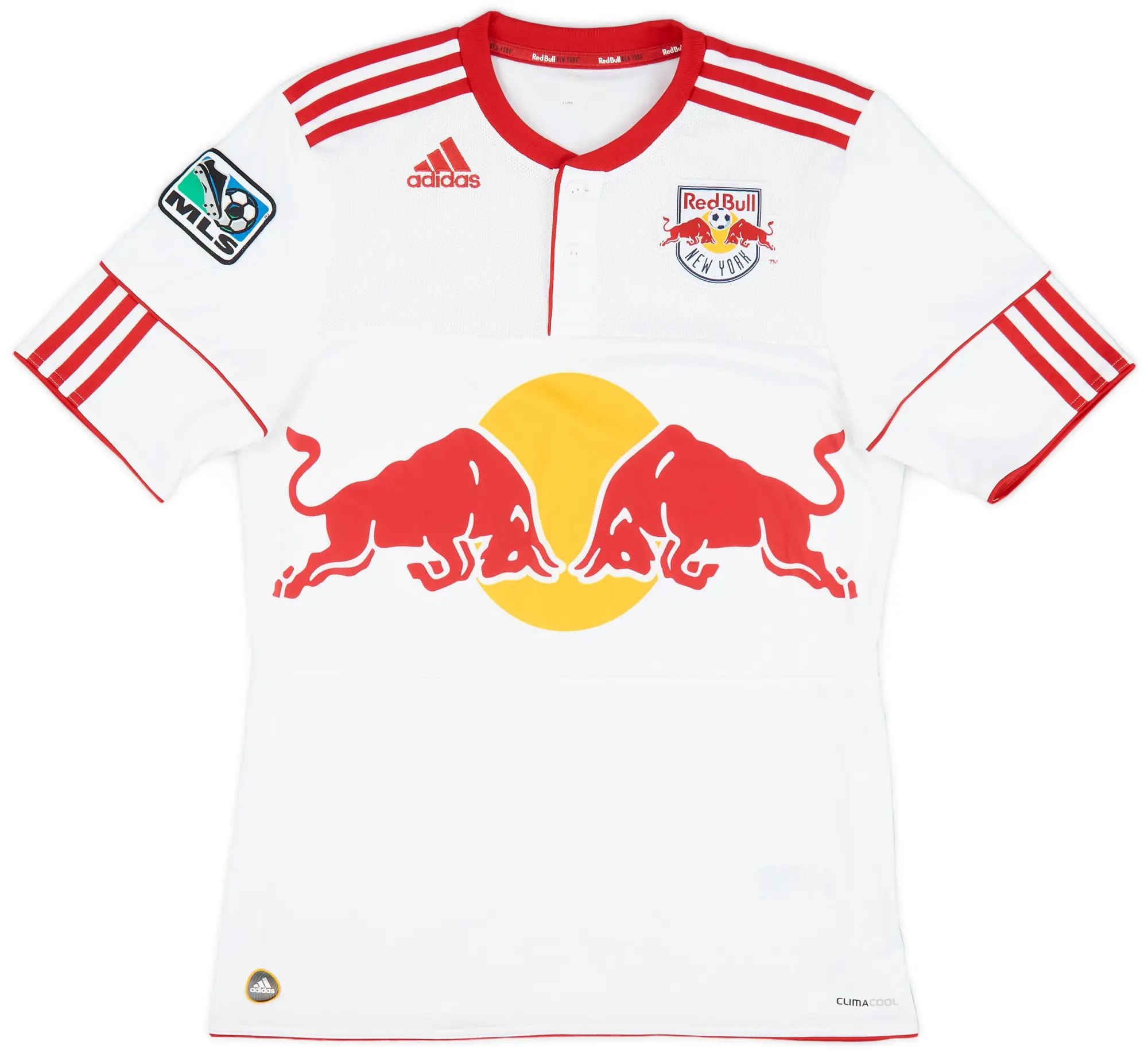 adidas 2010 New York Red Bulls Home Shirt - 9/10 - (S)