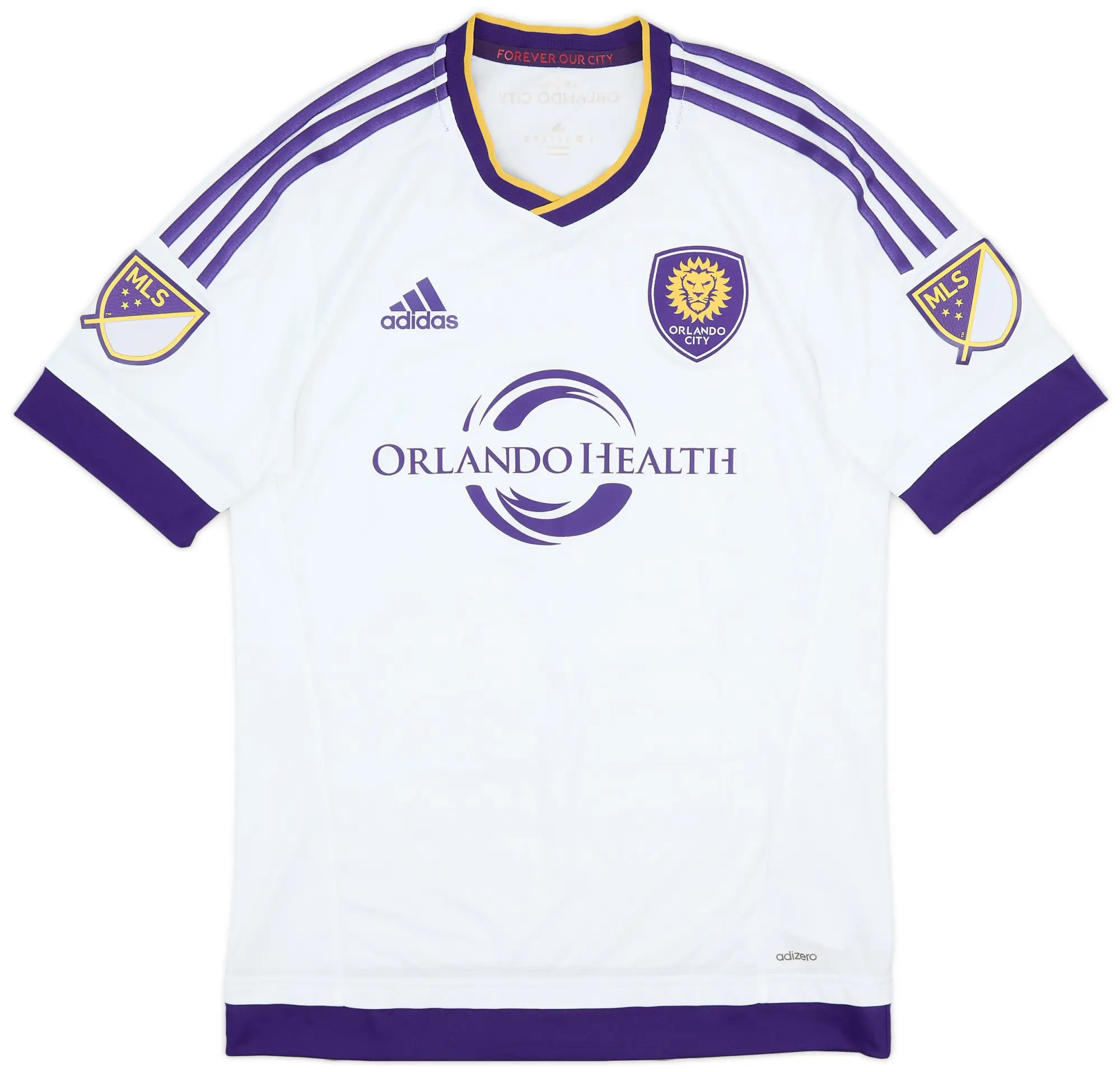 adidas 2015 Orlando City Player Issue Away Shirt - 7/10 - (M)