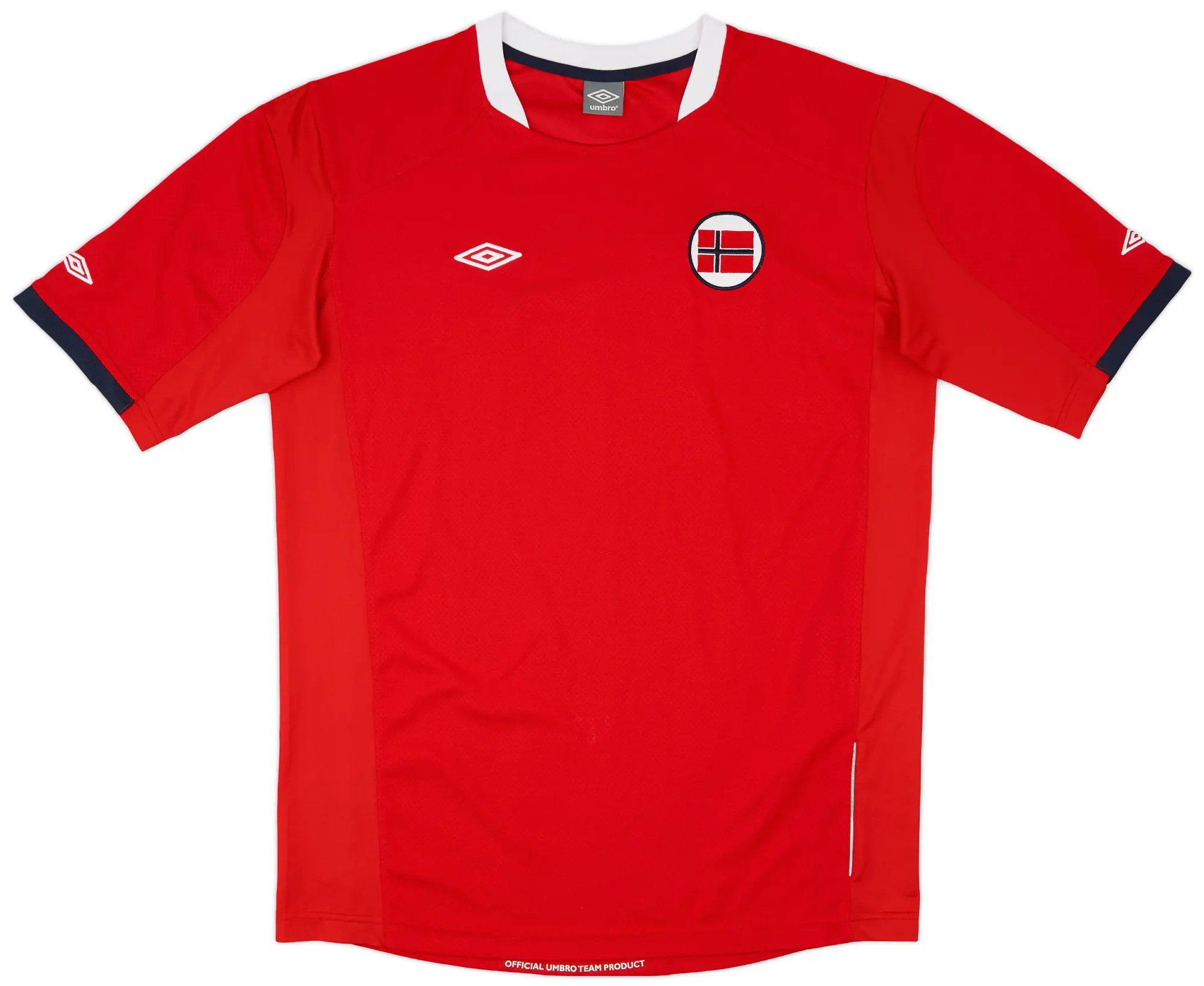 Umbro 2010-11 Norway Home Shirt - 9/10 - (XL)