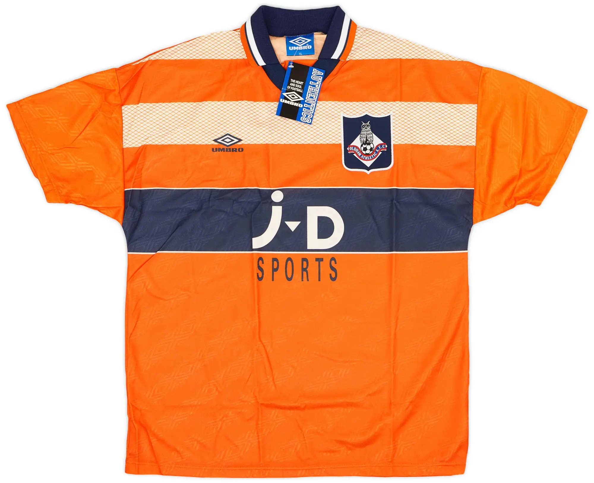 Umbro 1994-96 Oldham Away Shirt (XL)