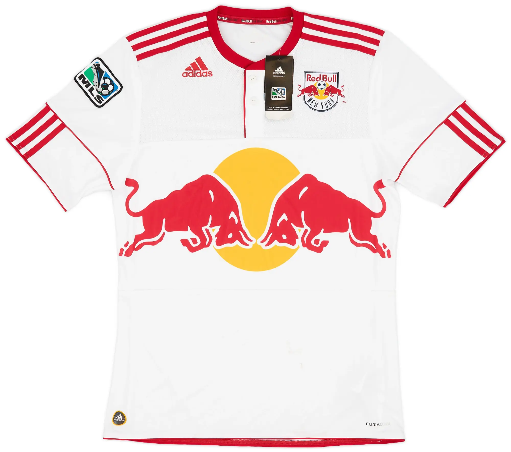 adidas 2010-11 New York Red Bulls Home Shirt (M)