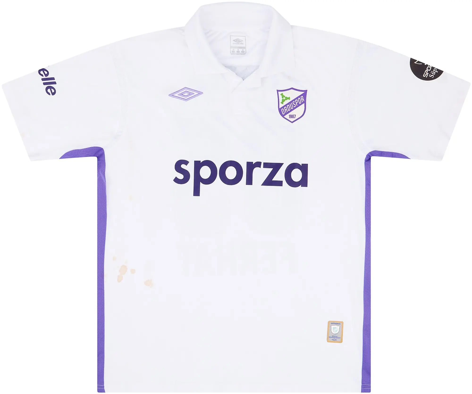 Umbro 2012-13 Orduspor Match Issue Away Shirt Ferhat #85 (v Kayserispor)