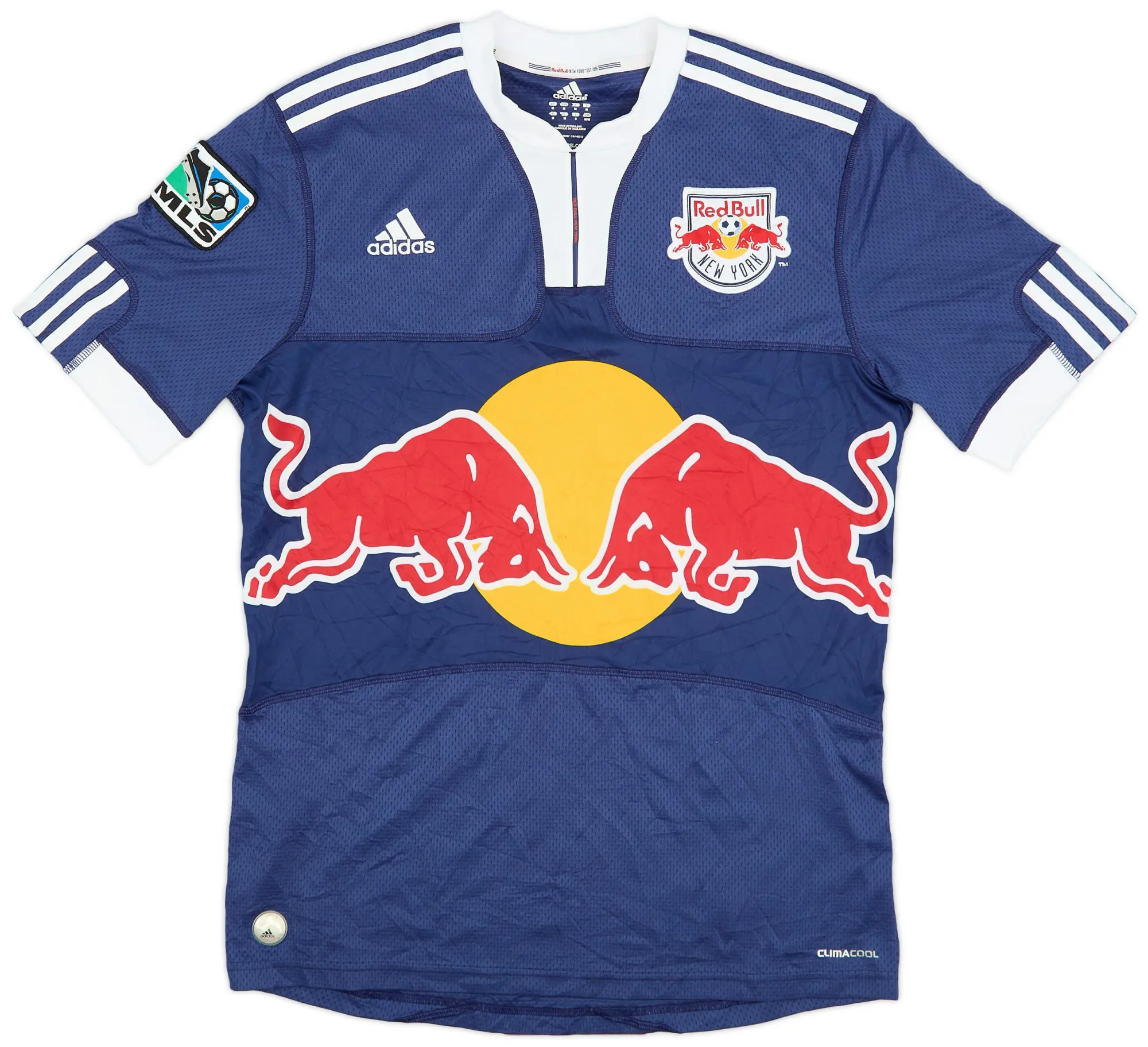 adidas 2012 New York Red Bulls Away Shirt - 7/10 - (M)