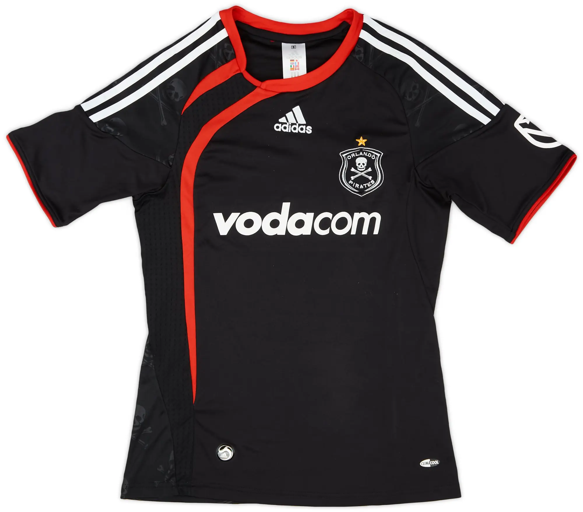 adidas 2009-10 Orlando Pirates Home Shirt - 8/10 - (S)