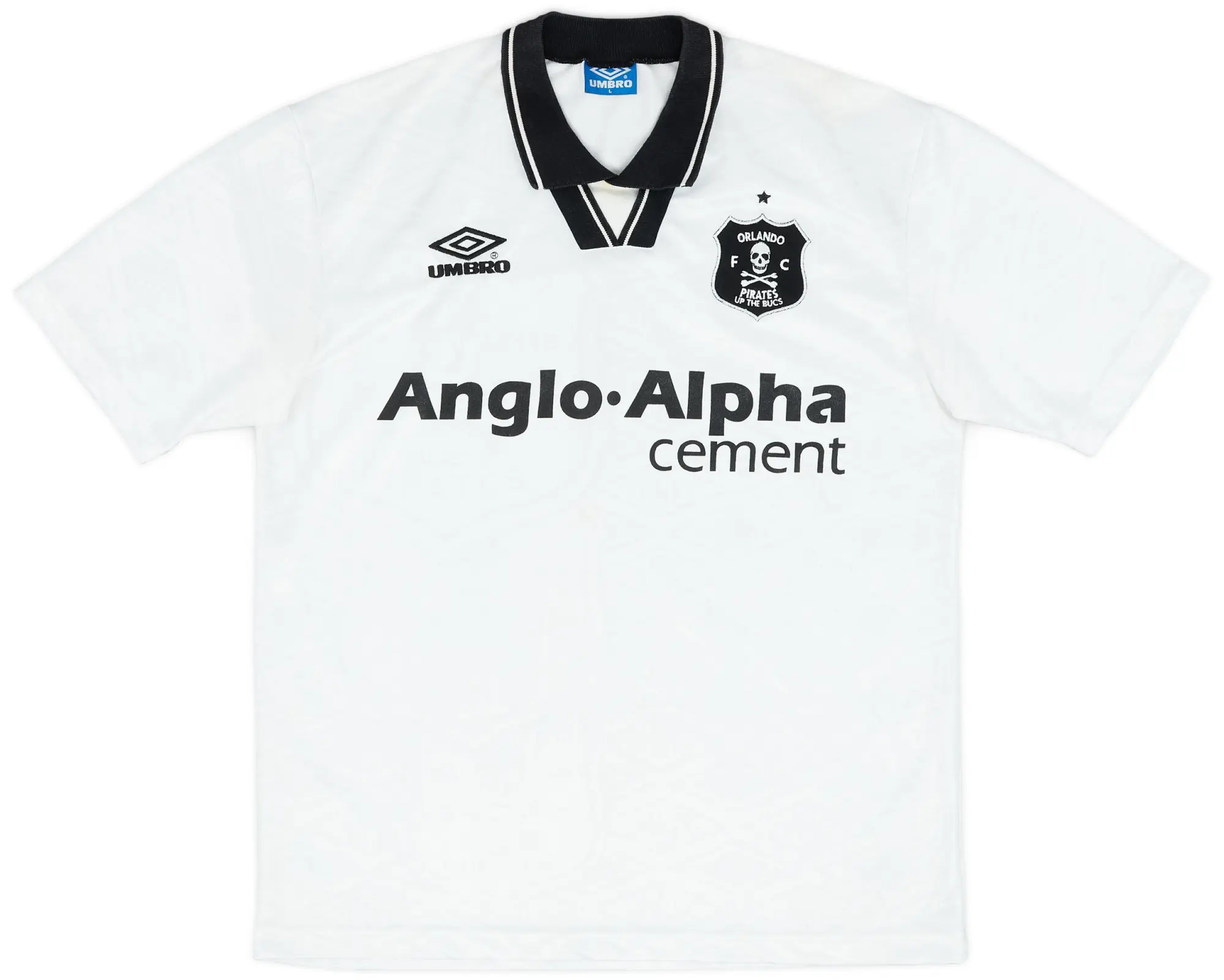 Umbro 1995-96 Orlando Pirates Home Shirt - 8/10 - (L)
