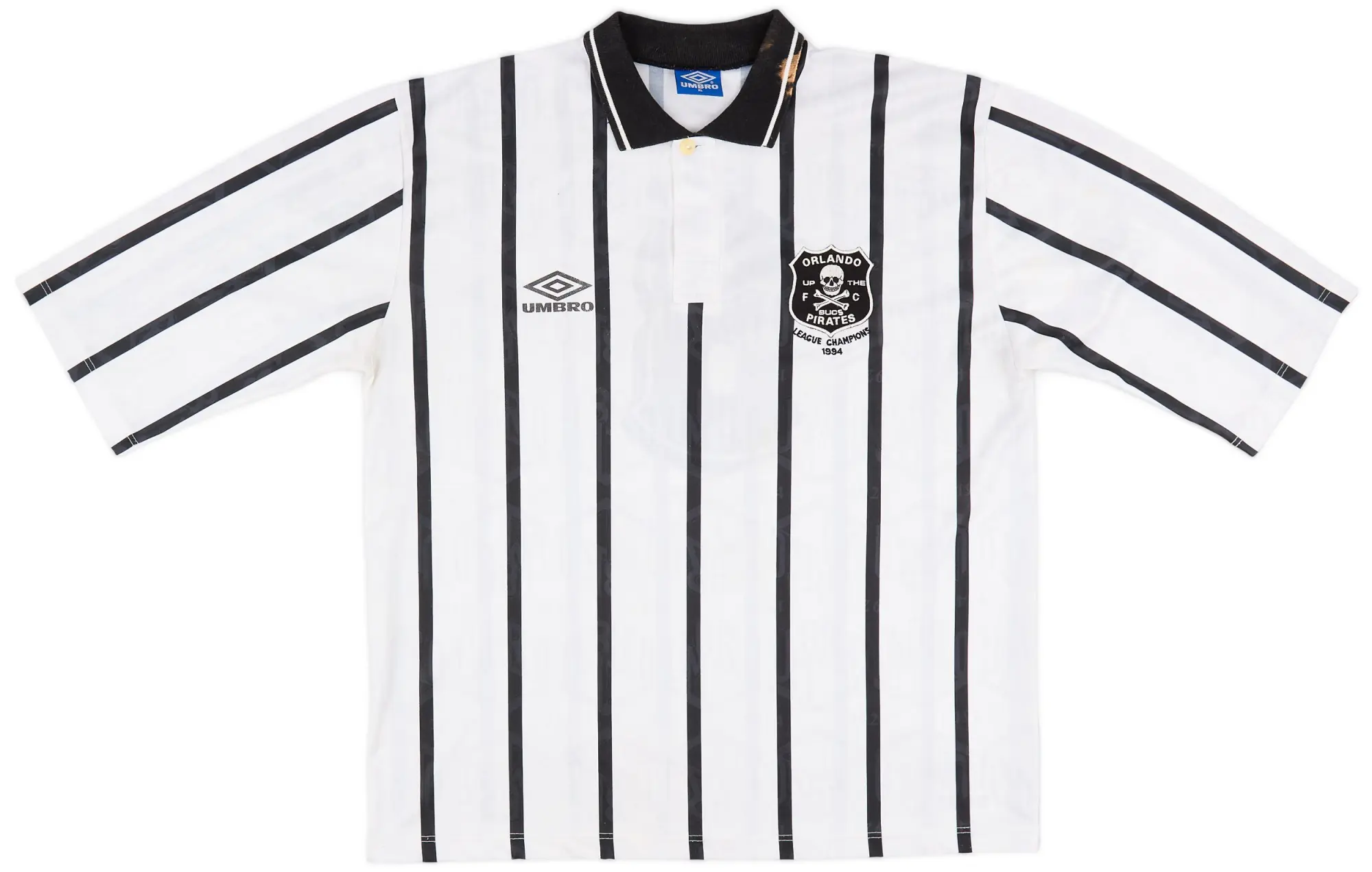 Umbro 1995 Orlando Pirates Match Issue Home Shirt #8