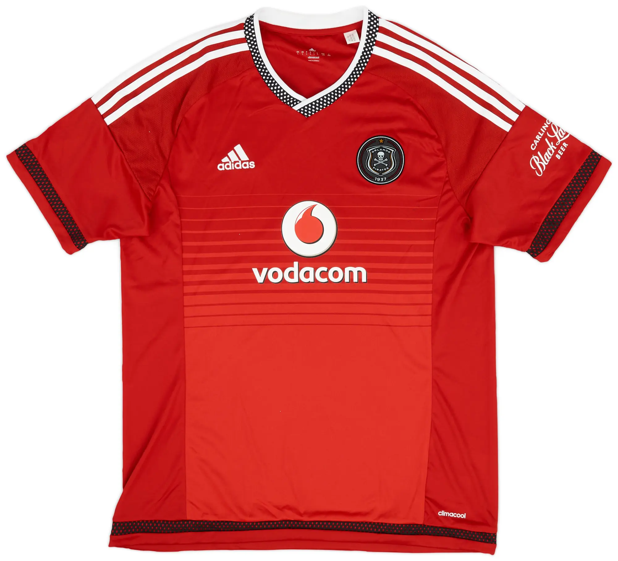 adidas 2015-16 Orlando Pirates Away Shirt - 9/10 - (L)
