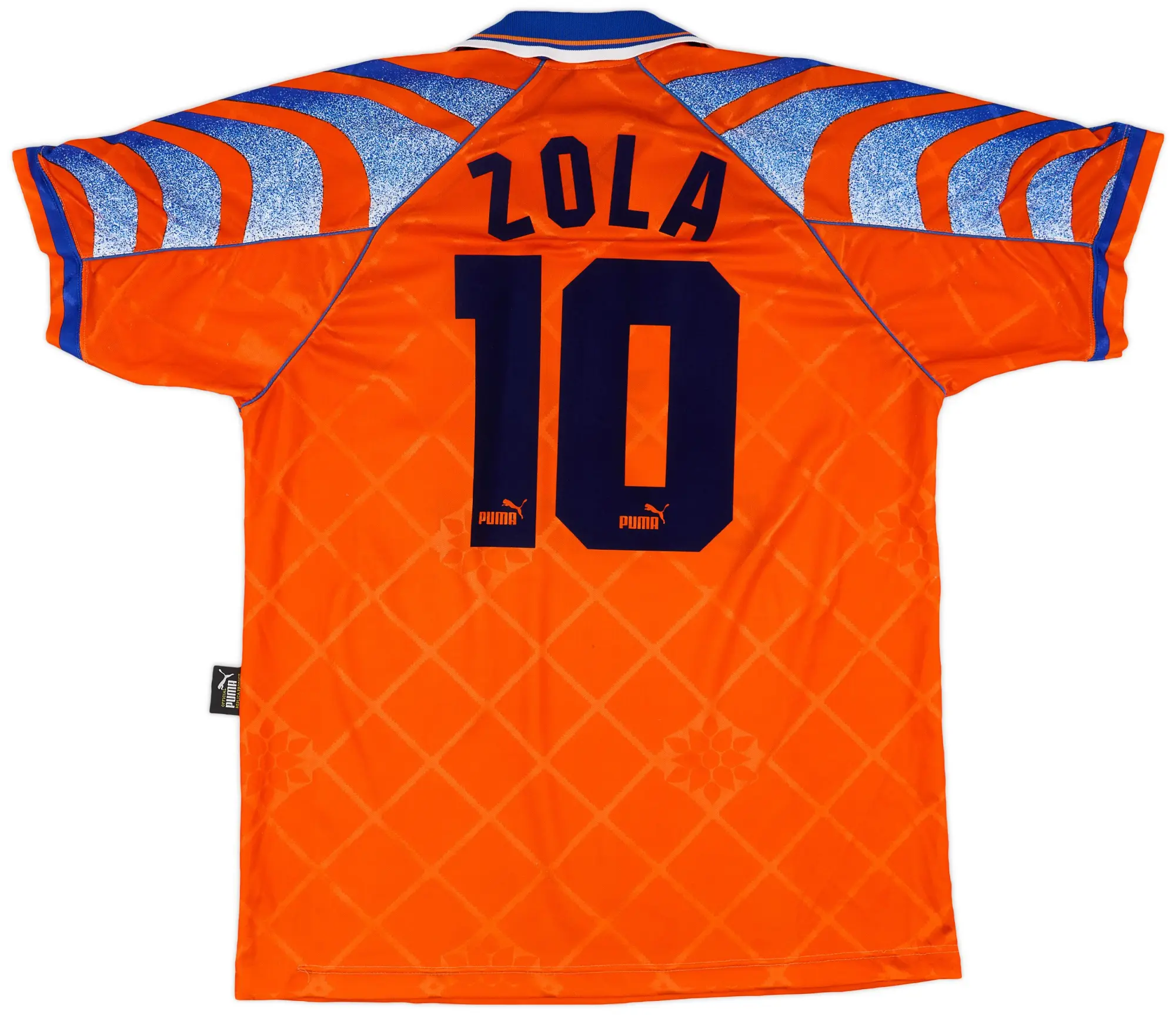 Puma 1995-96 Parma Fourth Shirt Zola #10 - 8/10 - (XL)