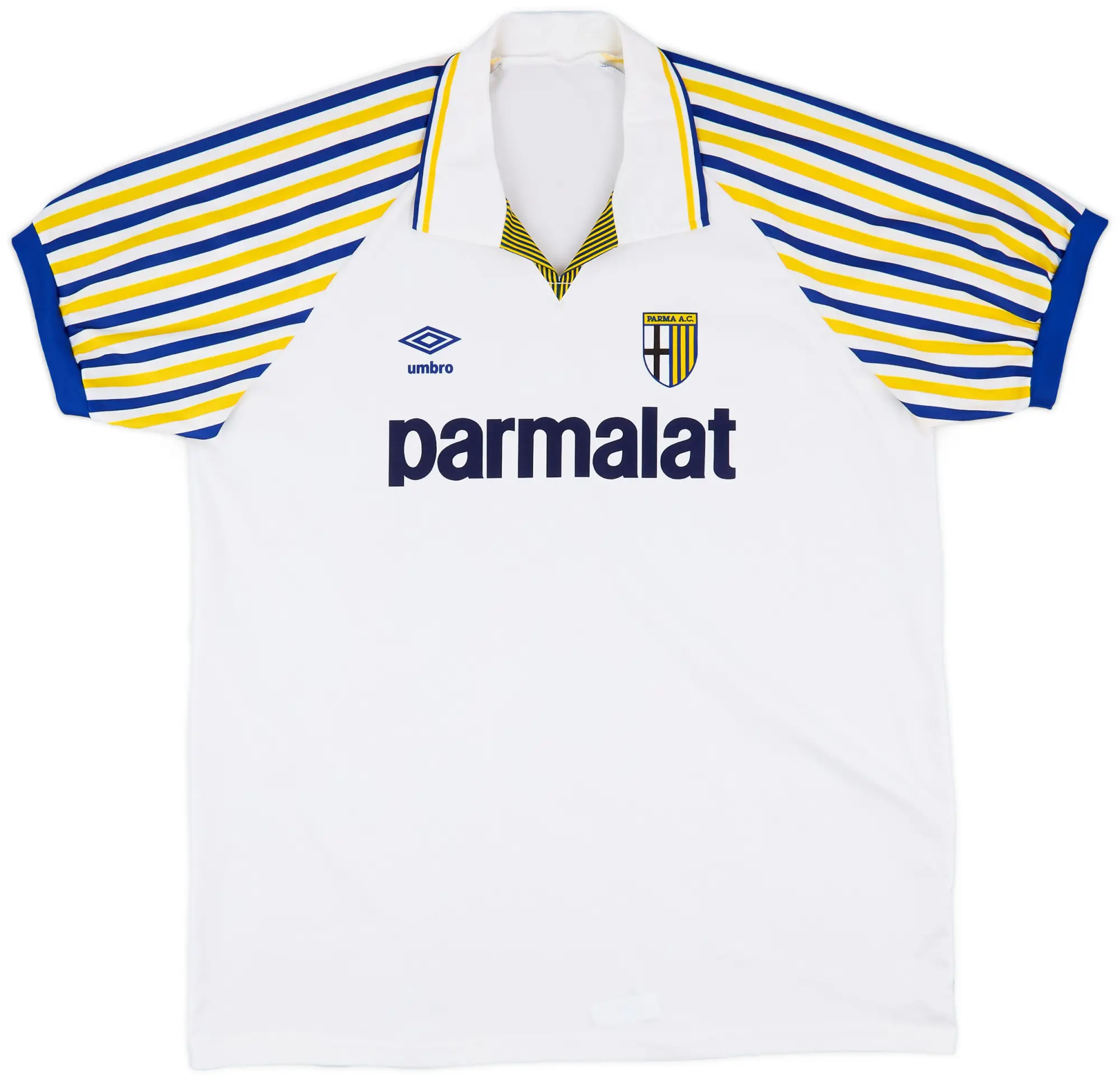 Umbro 1990-91 Parma Home Shirt - 7/10 - (XXL)