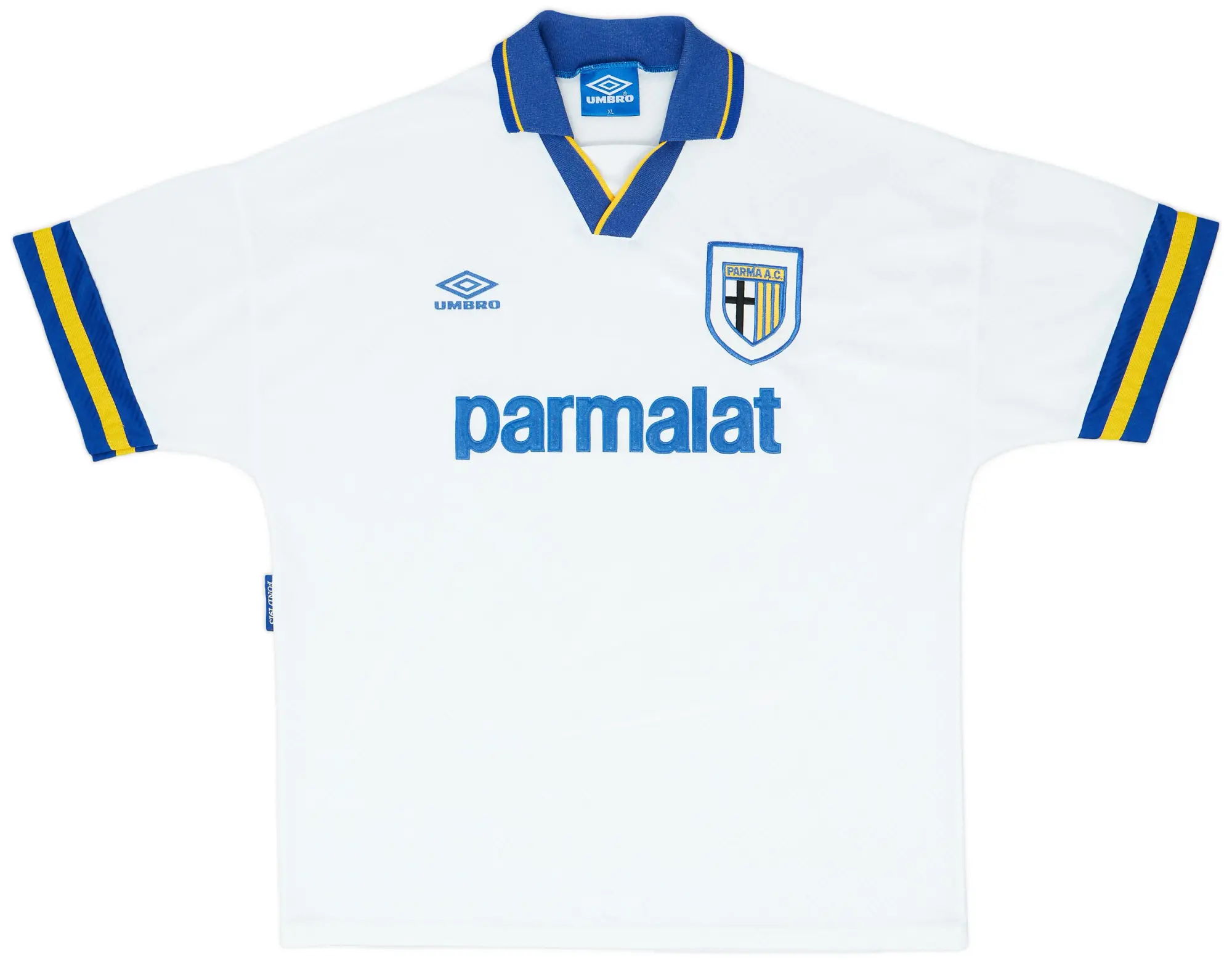 Umbro 1993-95 Parma Home Shirt - 9/10 - (XL)