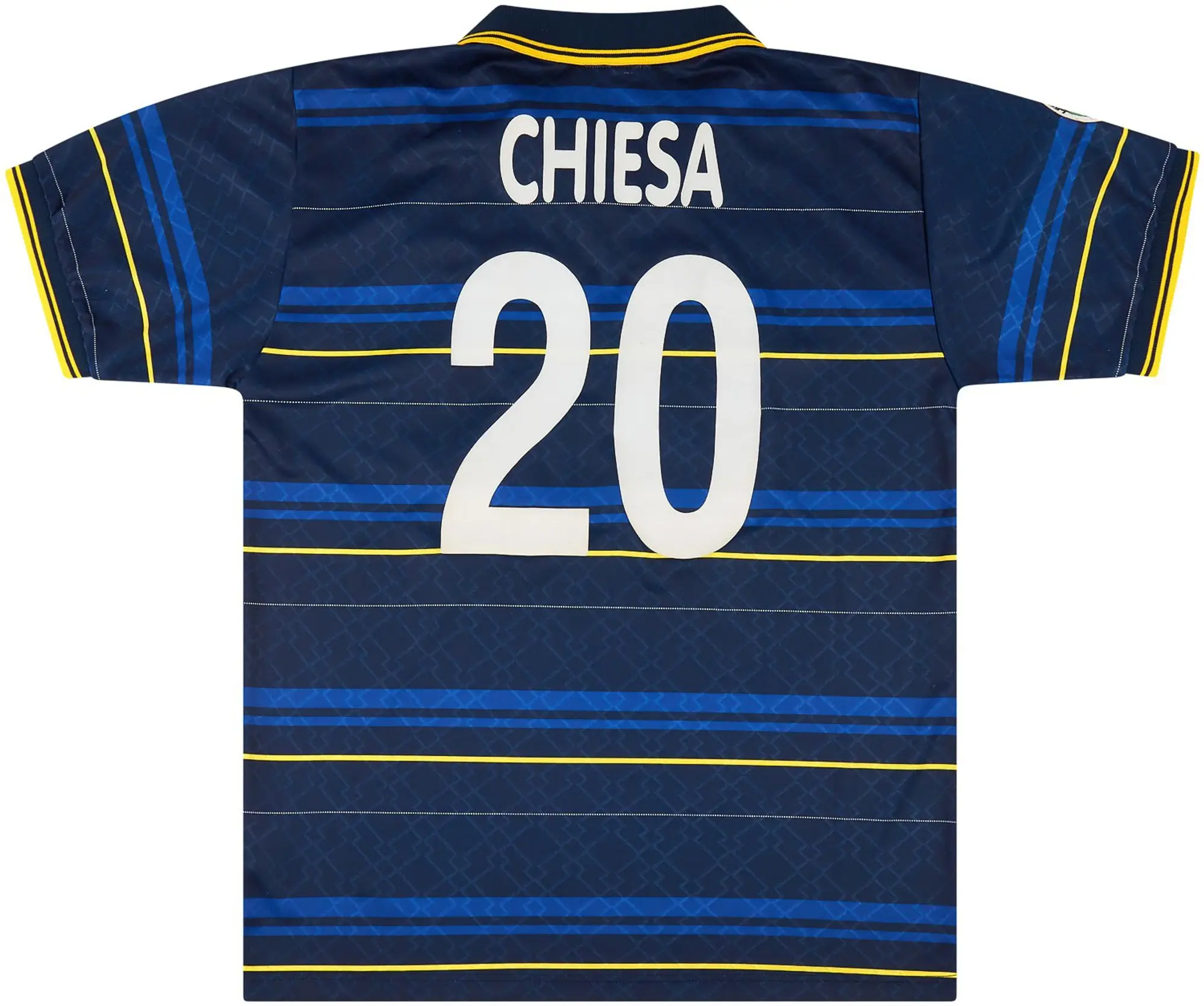 Lotto 1998-99 Parma Match Issue Third Shirt Chiesa #20