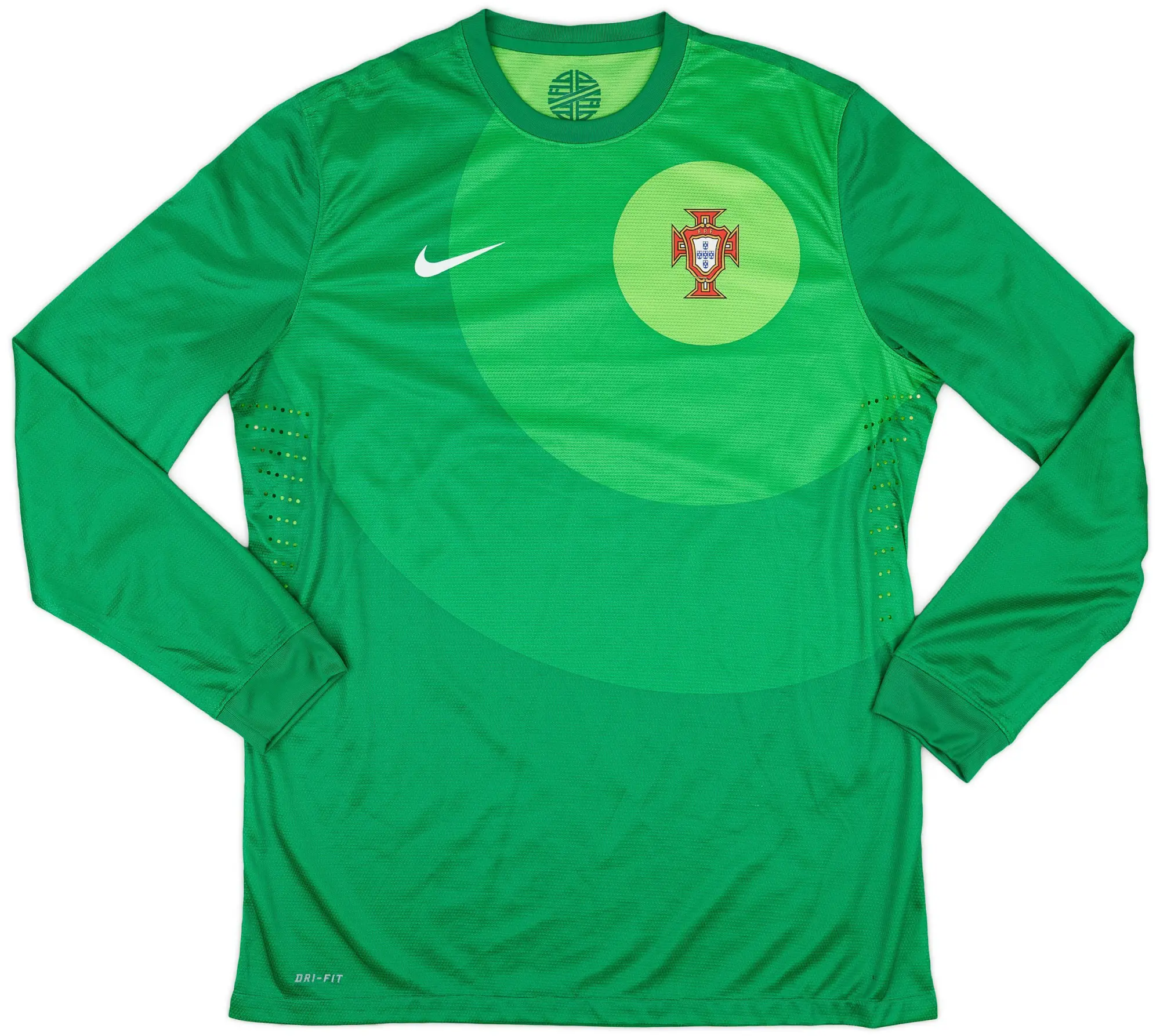 Nike 2012-13 Portugal Player Issue GK Shirt - 9/10 - (XL)
