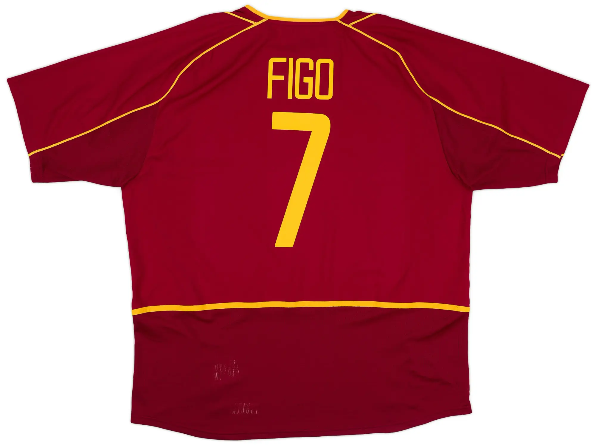 Nike 2002-04 Portugal Home Shirt Figo #7 (XXL)