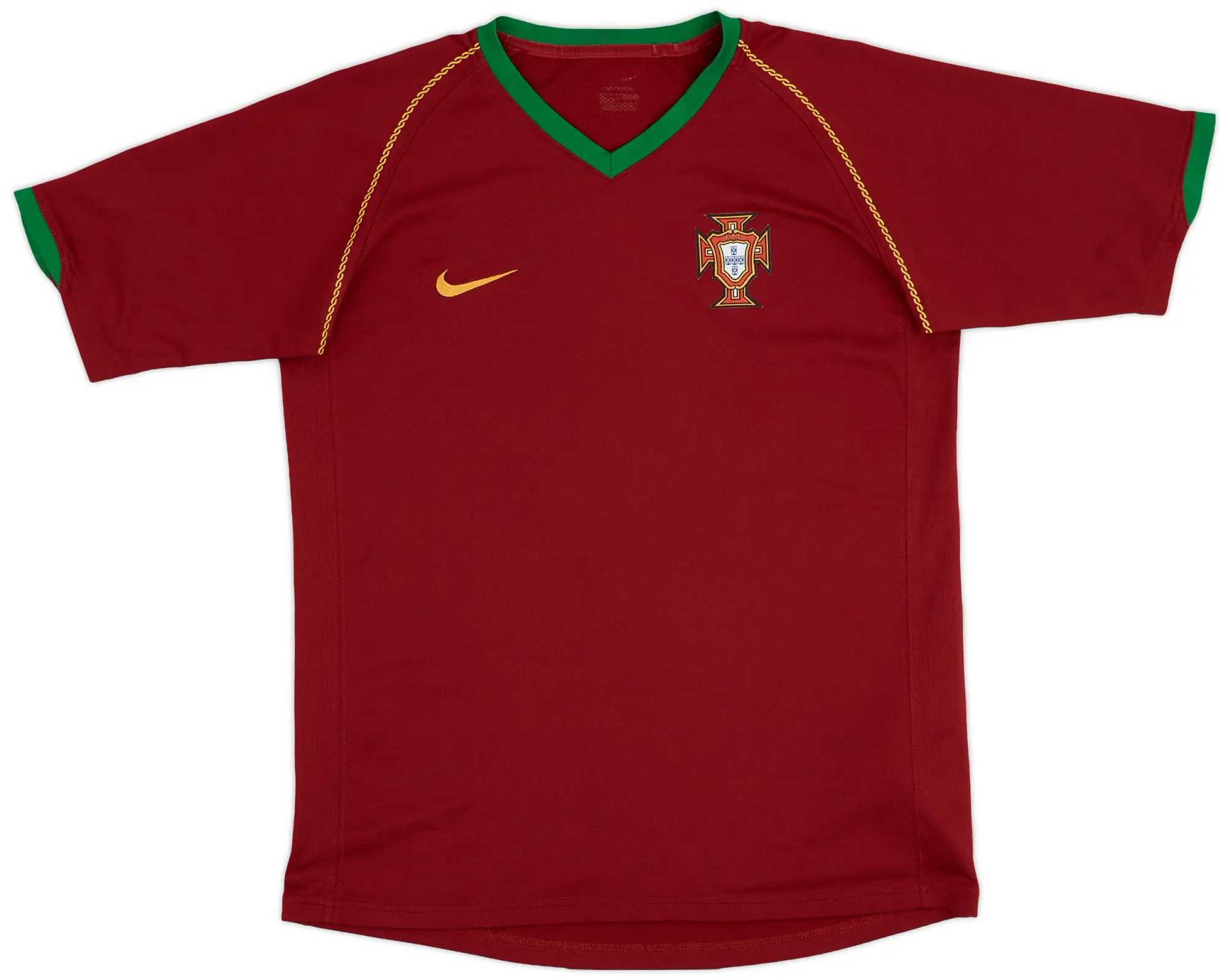 Nike 2006-08 Portugal Home Shirt - 8/10 - (XL.Boys)