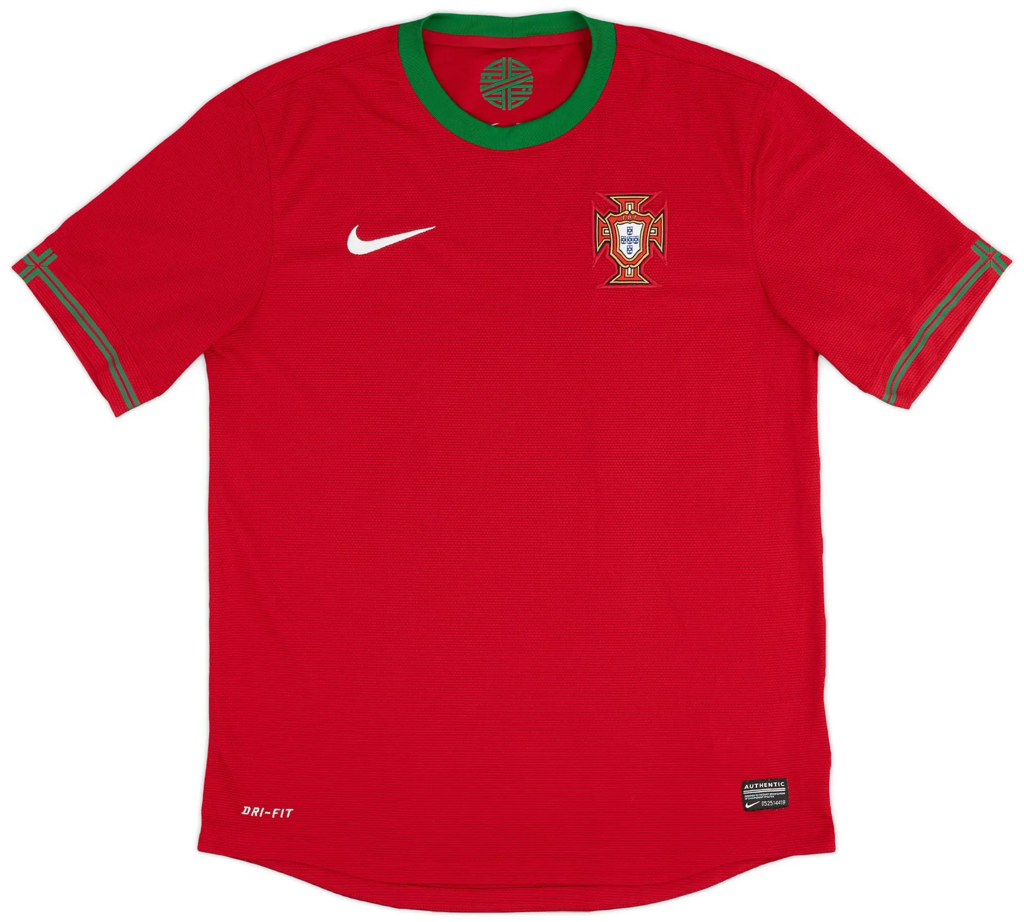 Nike 2012-13 Portugal Home Shirt - 9/10 - (M)