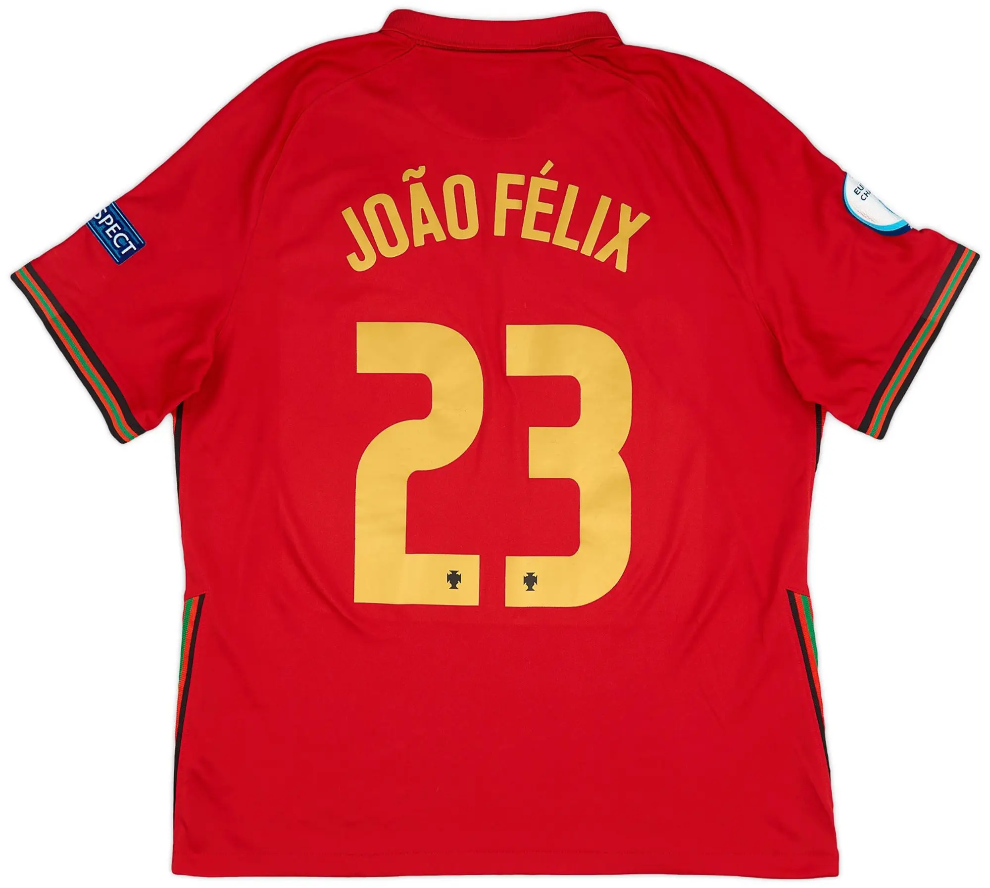 Nike 2020-21 Portugal Home Shirt Joao Felix #23 - 8/10 - (XL)
