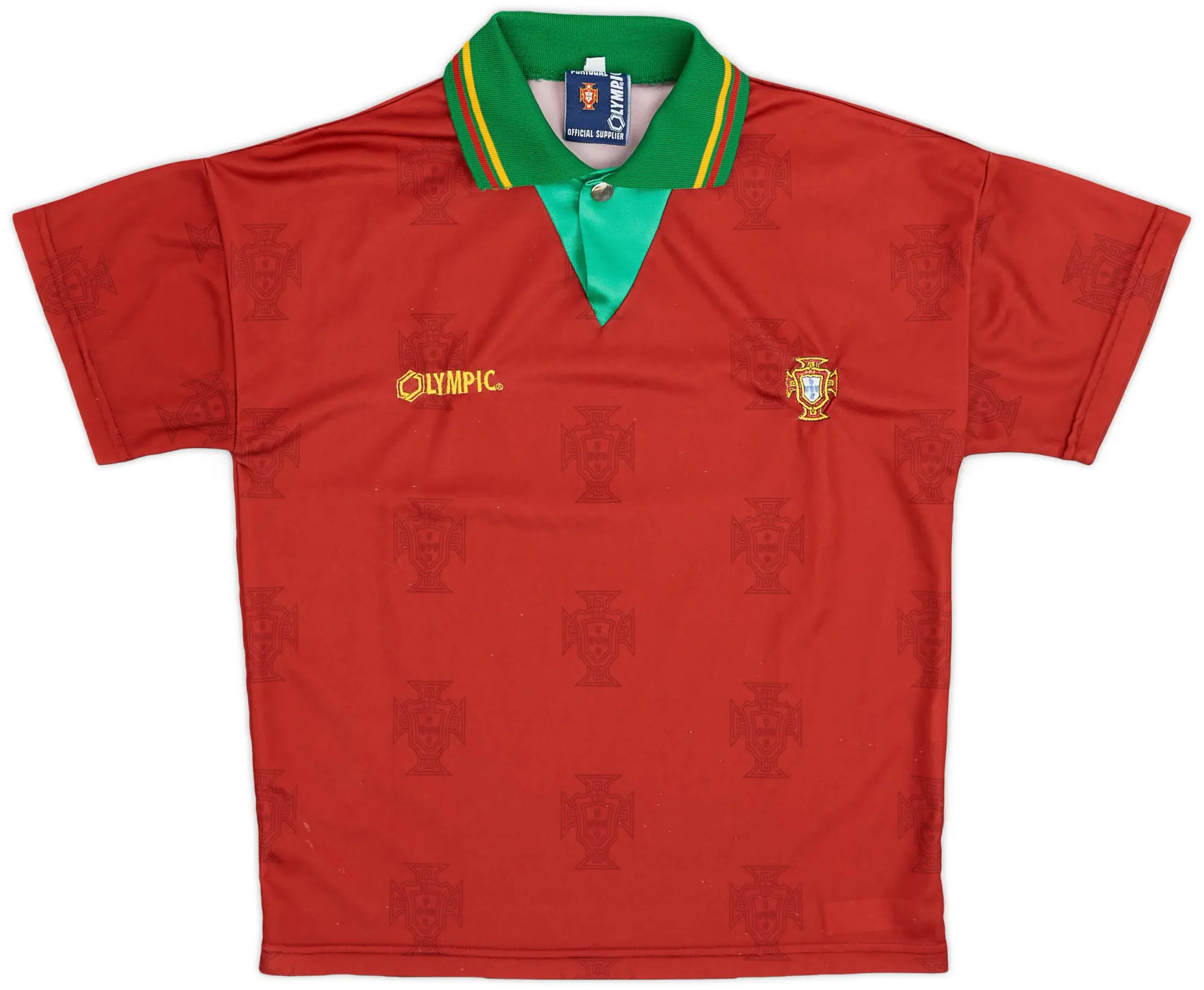 1995-96 Portugal Home Shirt - 8/10 - (L.Boys)