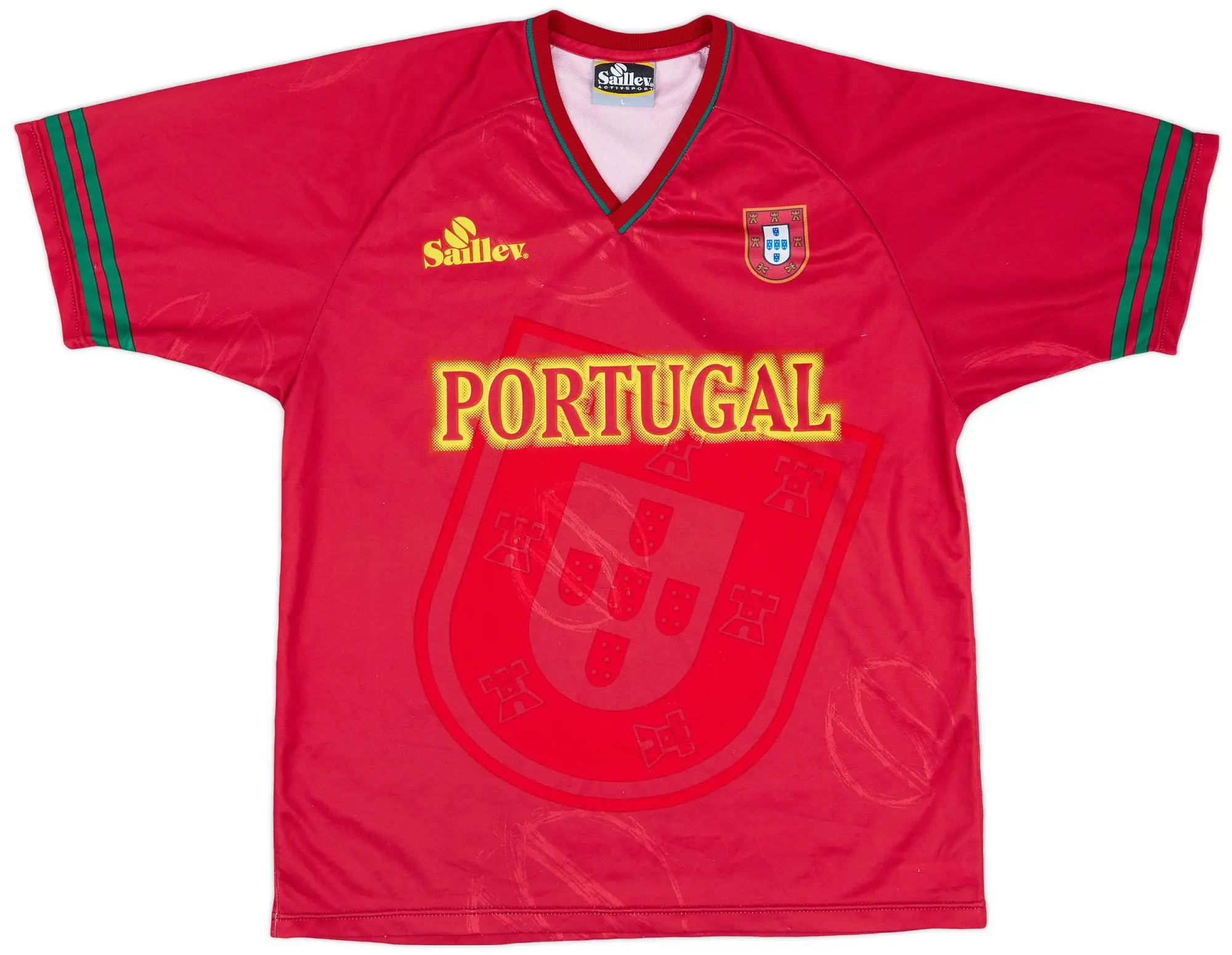 Training 1990s Portugal Saillev Fan Shirt - 7/10 - (L)